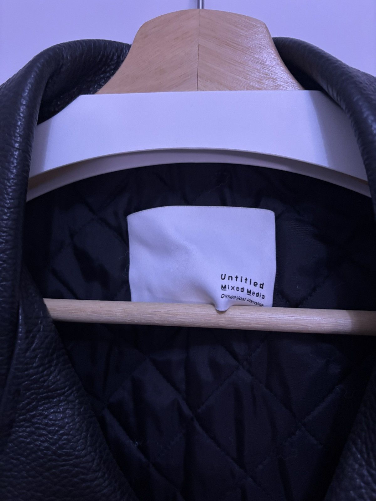 Matthew Miller Matthew Miller Men’s Black Leather Biker Jacket Size US M / EU 48-50 / 2 - 2 Thumbnail