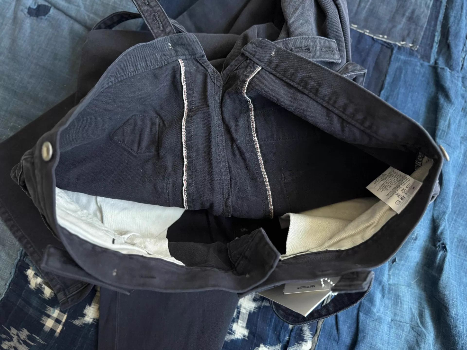 Visvim VISVIM 23SS KAFKA BRACES PANTS DMGD Black Size 2 Size US 32 / EU 48 - 8 Thumbnail