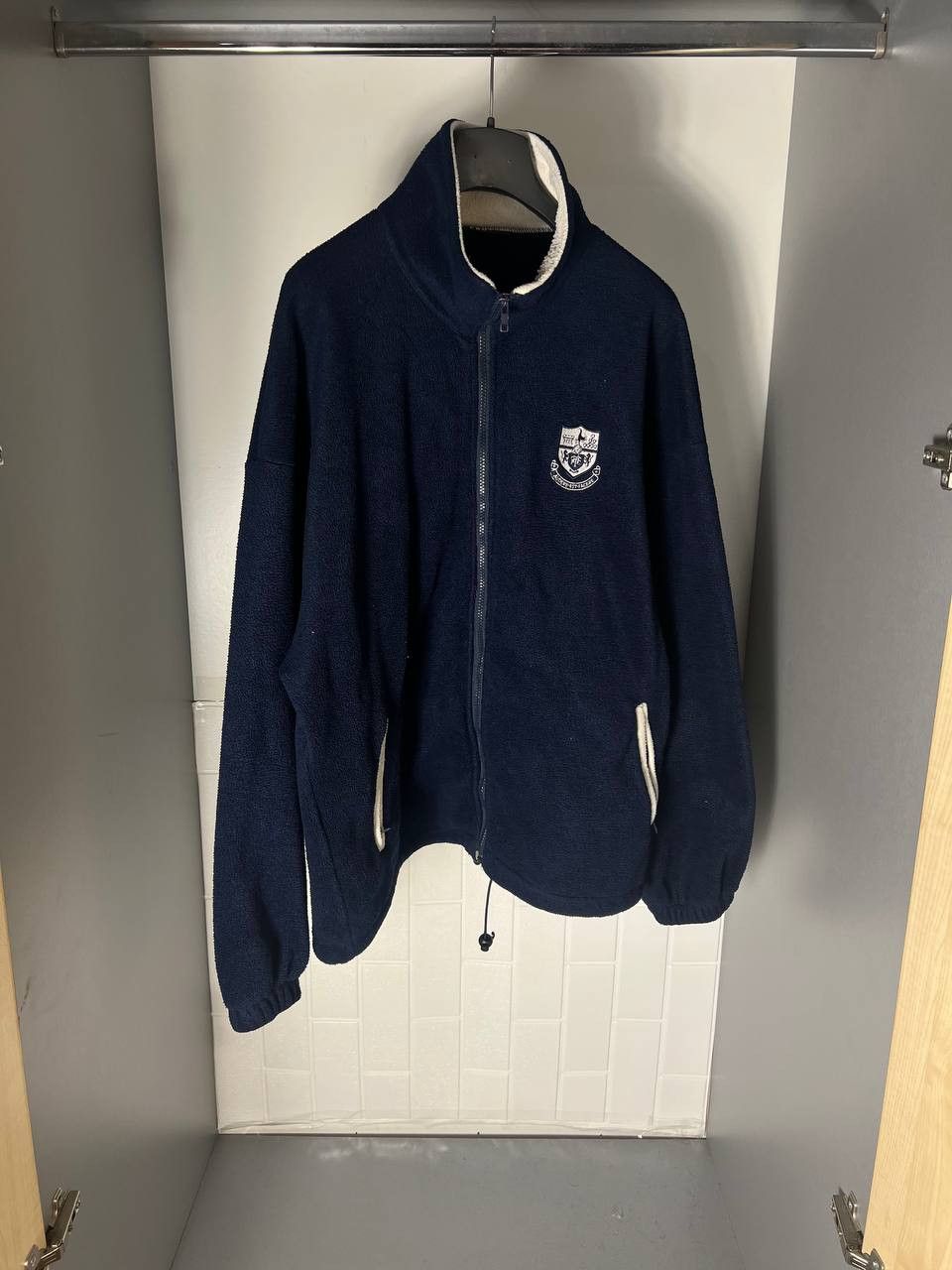 Vintage VERY RARE TOTTENHAM HOTSPUR ENGLAND SOCCER JACKET RETRO 90s Size US XL / EU 56 / 4 - 3 Thumbnail