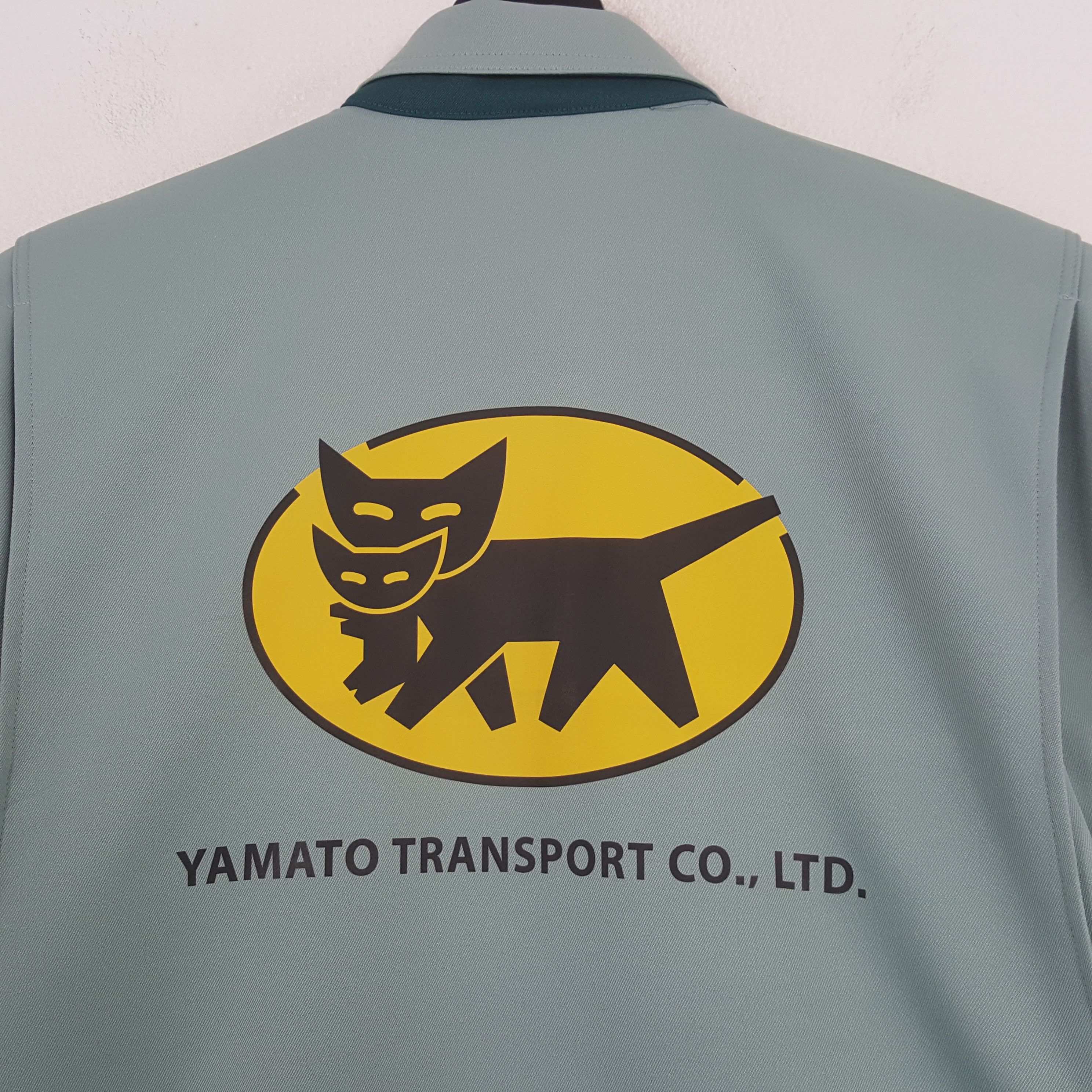 Vintage YAMATO TRANSPORT Japanese Workwear Custom Jacket C291N17 Size US M / EU 48-50 / 2 - 2 Thumbnail