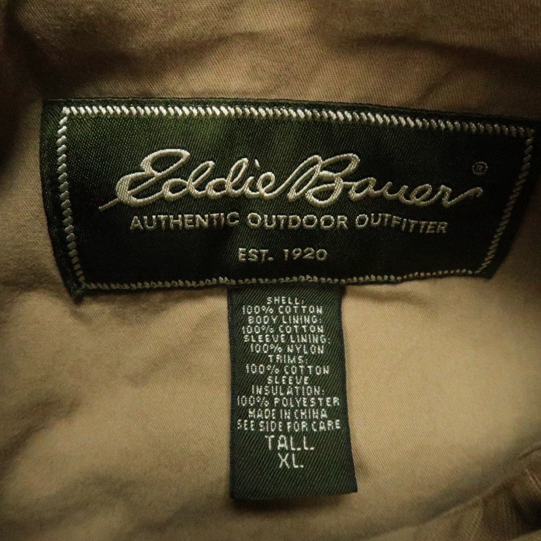 Eddie Bauer Eddie Bauer Jacket Men XL Blue Insulated Lined Pockets Casual Workwear 90s/Outdoor? Size US XL / EU 56 / 4 - 4 Thumbnail