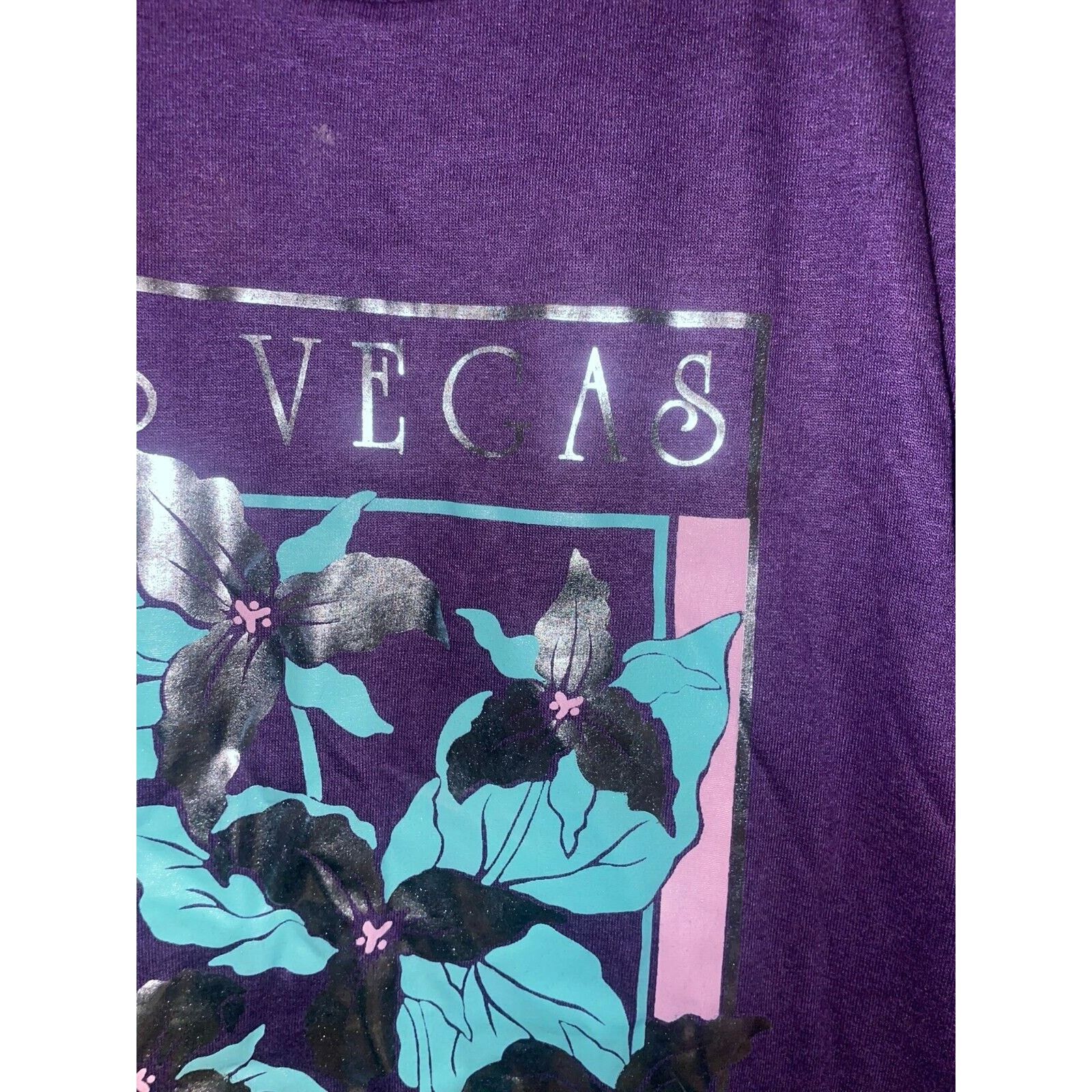 Jerzees Vintage Las Vegas Nevada Shirt Wildflower 90s Tee VTG L Size US L / EU 52-54 / 3 - 4 Thumbnail
