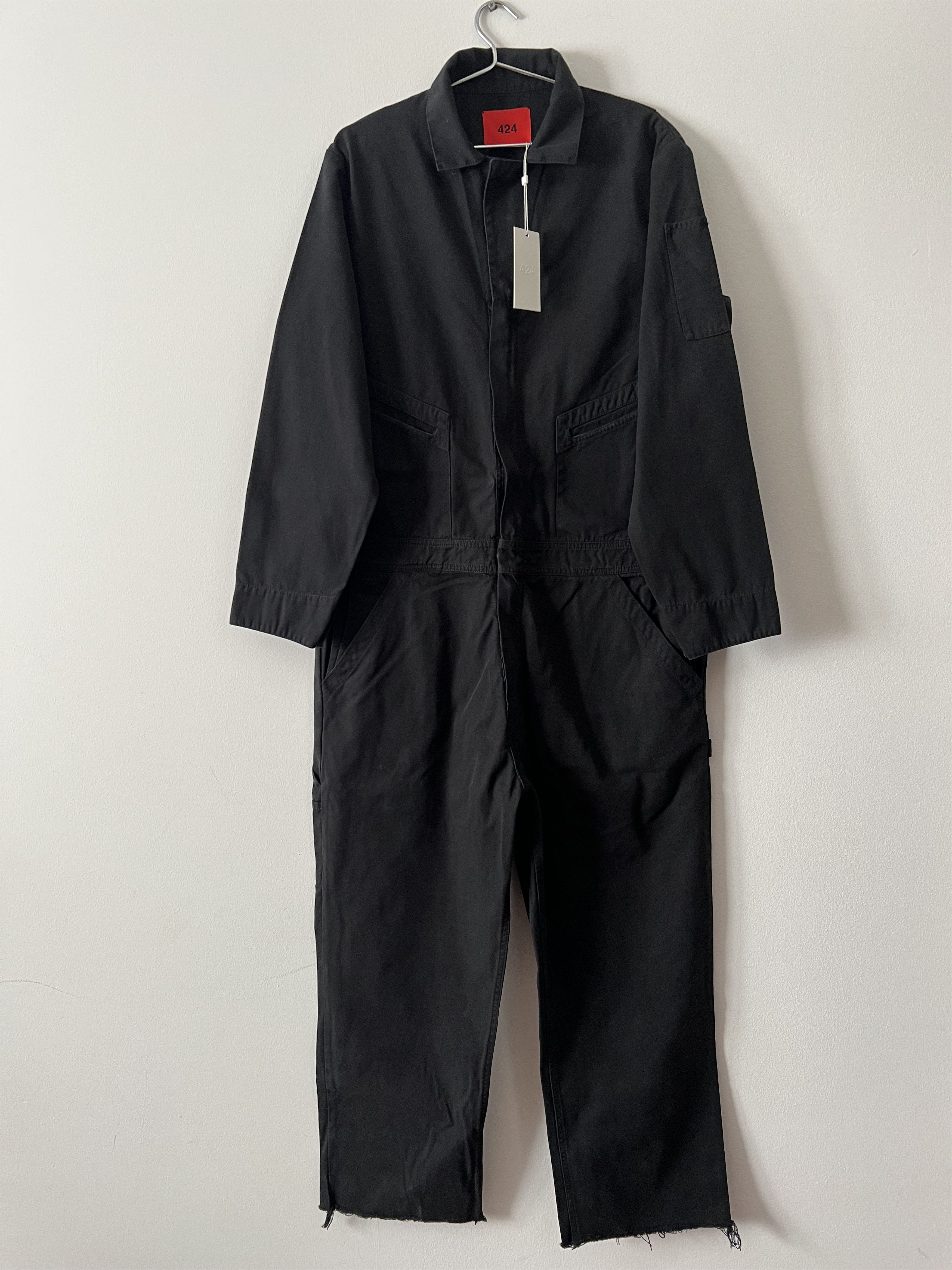 424 back red logo jumpsuit Size US 34 / EU 50 - 2 Thumbnail