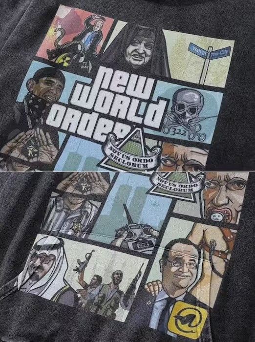 Japanese Brand NWO Hoodie Vintage Style, Cotton Unisex Size US M / EU 48-50 / 2 - 3 Thumbnail