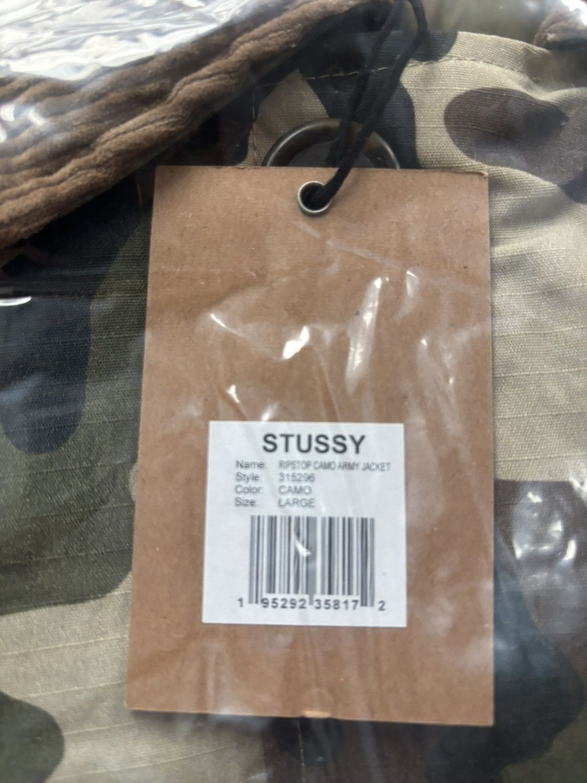 DENIM TEARS × Stussy Denim Tears Stussy Ripstop Camouflage Army Jacket Camouflage Size US L / EU 52-54 / 3 - 6 Thumbnail