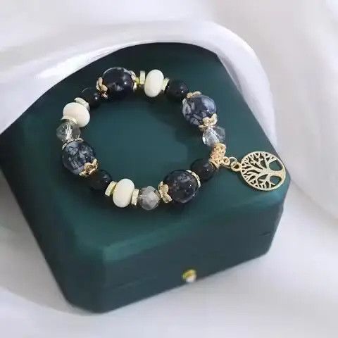 Other Fashion Single-loop Beaded Life Tree Bracelet Size ONE SIZE - 2 Thumbnail