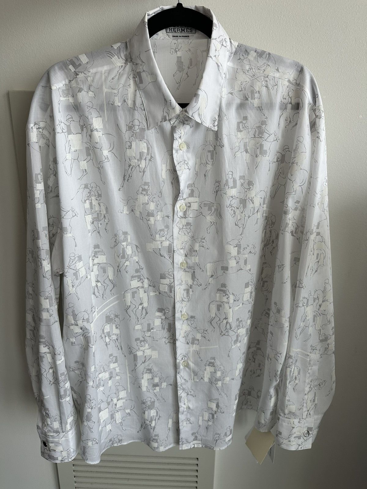 Hermes Super Runway Hermes Equestrian Shirt Size US L / EU 52-54 / 3 - 1 Thumbnail