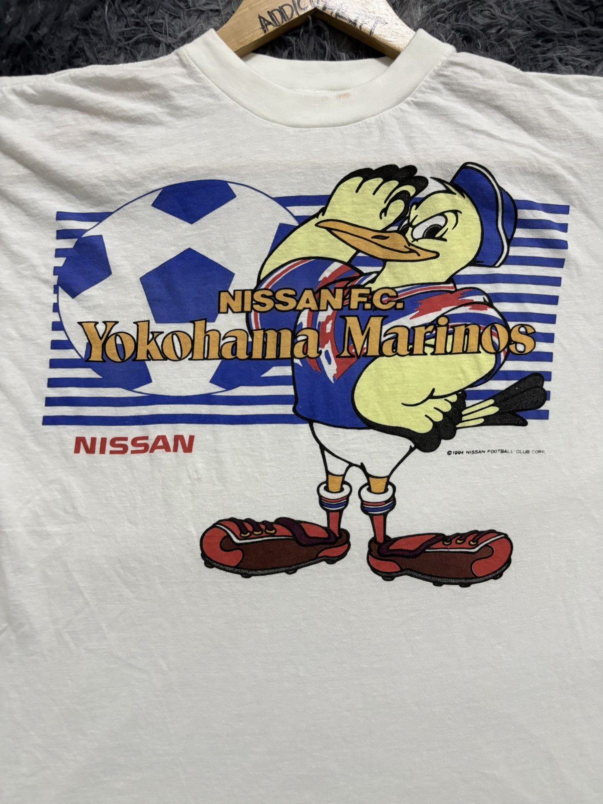 Vintage 🔥HOT🔥VINTAGE 90's NISSAN F.C YOKOHAMA MARINOS FOOTBALL CLUB Size US L / EU 52-54 / 3 - 2 Thumbnail
