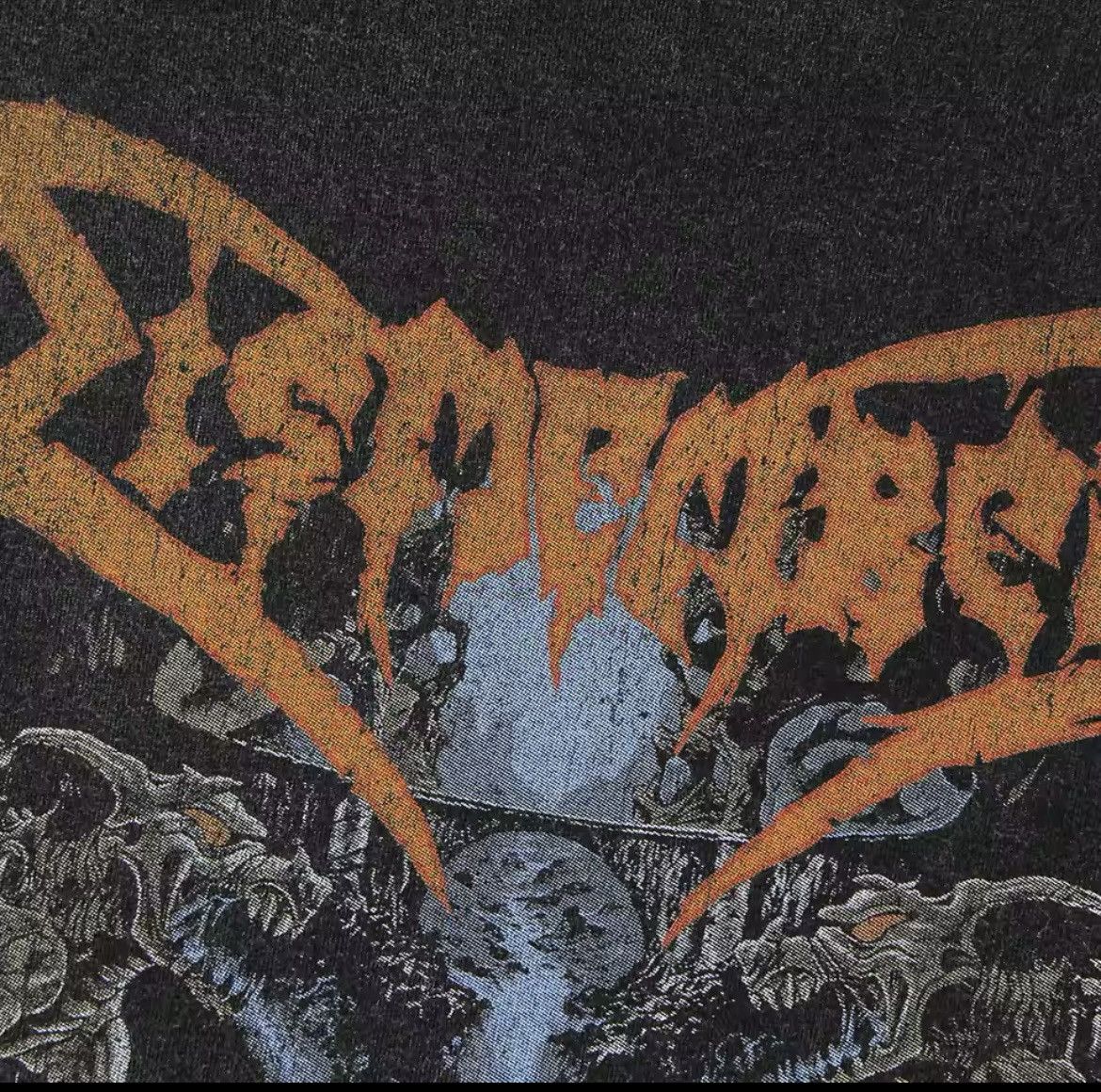 Japanese Brand × Vintage Punk "DISMEMBER" Graphic Printed Cotton Tshirt Size US XXL / EU 58 / 5 - 4 Thumbnail