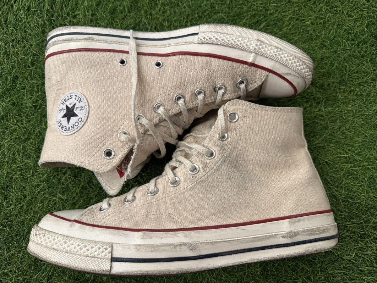 Converse CONVERSE CHUCK 70 HIGH PARCHMENT SNEAKERS Size US 10.5 / EU 43-44 - 7 Thumbnail