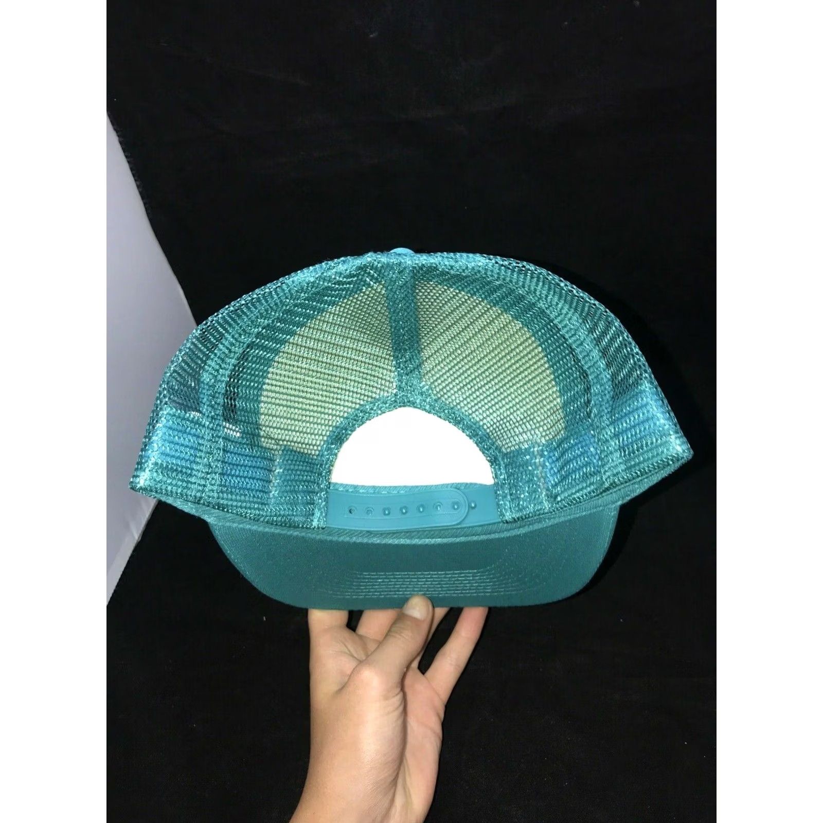 Vintage McKEVLIN'S Surf Shop Blue Trucker Hat Baseball Cap Mint condition Dad New Mens Snapback Adjustable Mesh Back Polyester Solid Vintage Yes Size ONE SIZE - 5 Thumbnail