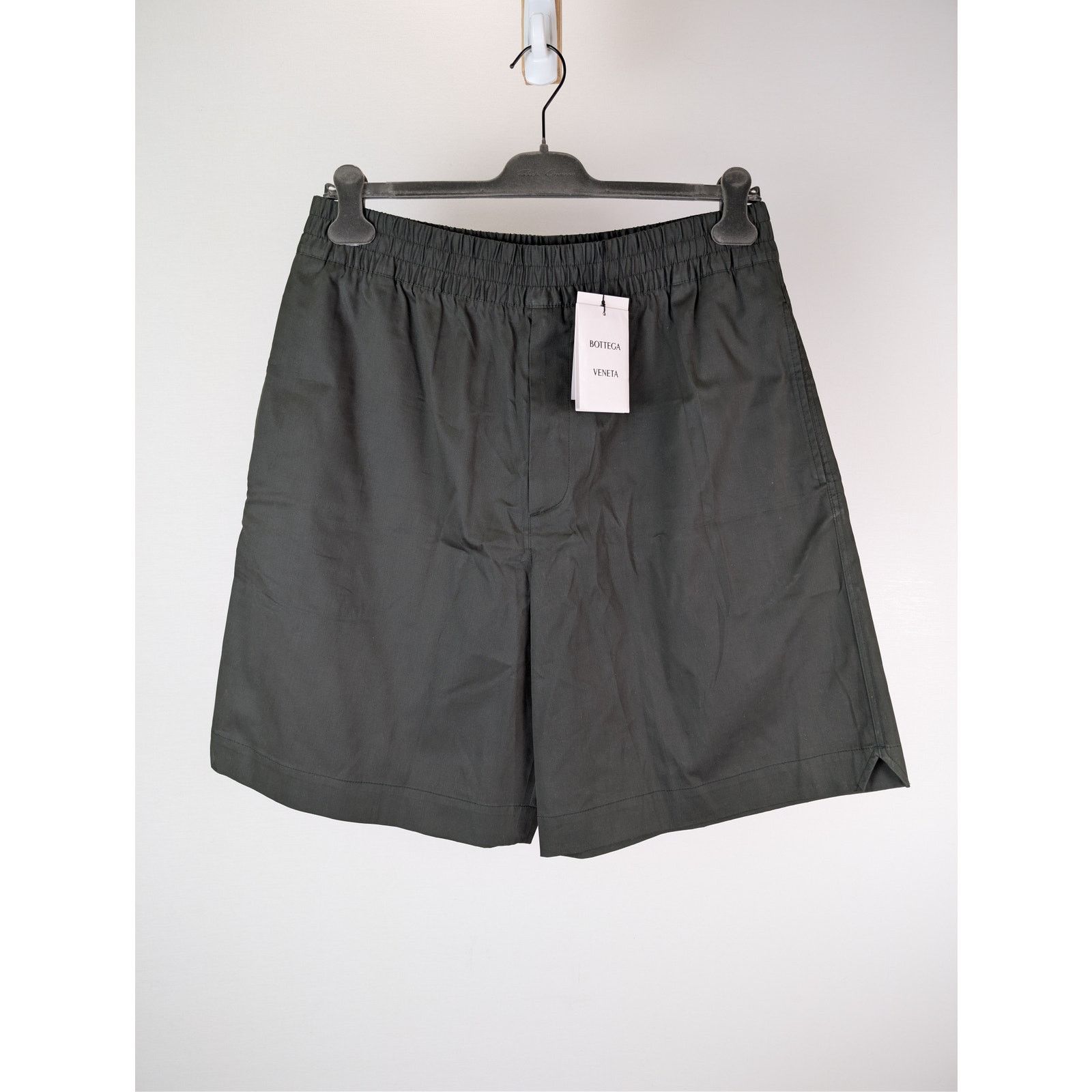 Bottega Veneta o1rshd1 Soft Organic Cotton Shorts in Camping Size US 34 / EU 50 - 2 Thumbnail