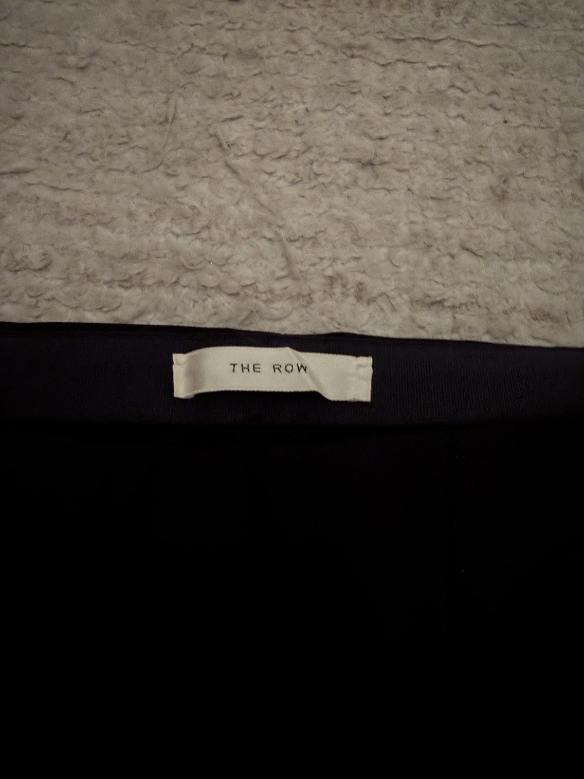 The Row Navy The Row Pants with Virgin Wool Size 28" / US 6 / IT 42 - 3 Thumbnail