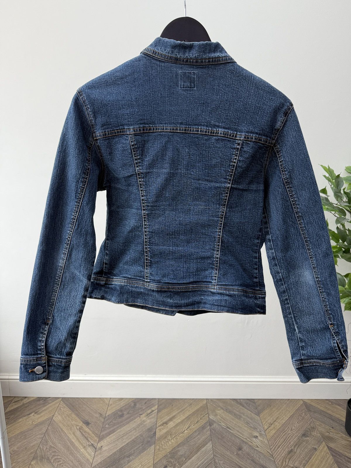 Miss Sixty Vintage Miss Sixty Womens Denim Jacket Cropped Button Up Size M / US 6-8 / IT 42-44 - 13 Thumbnail