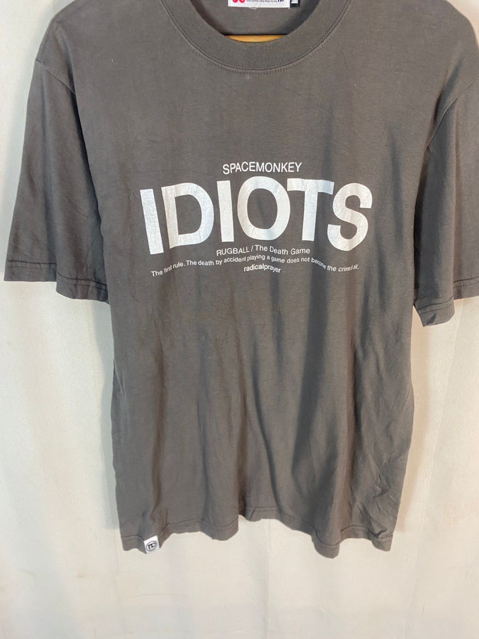 Japanese Brand Space monkey “idiots “ printed tshirt Size US M / EU 48-50 / 2 - 2 Thumbnail