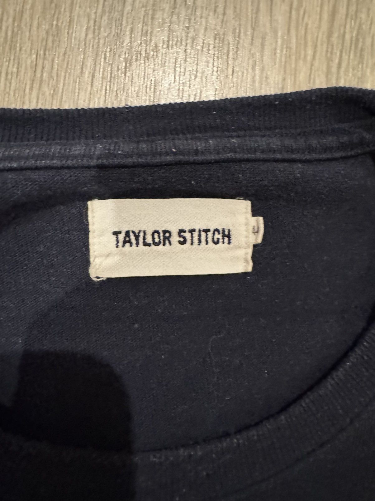 Taylor Stitch Heavy Bag tee - navy - size 44 (XL) Size US XL / EU 56 / 4 - 2 Thumbnail