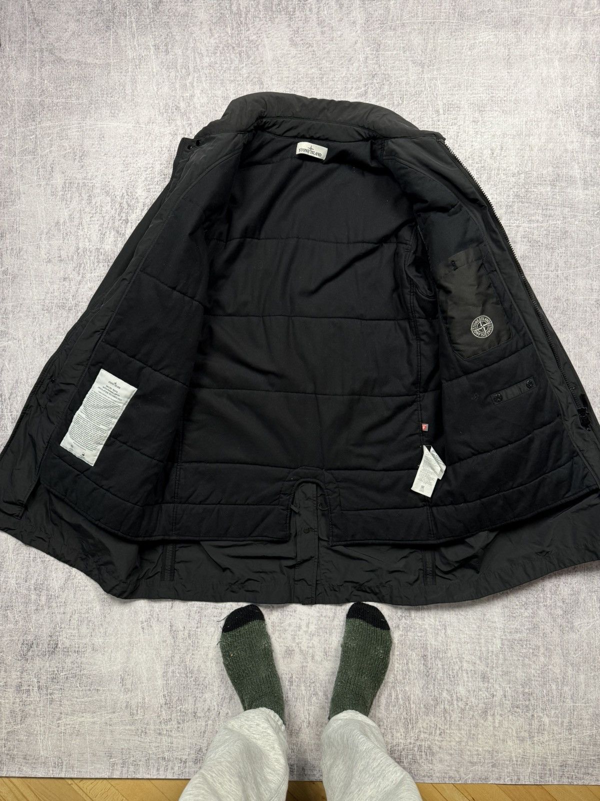 Stone Island Stone Island Nylon Micro Reps Primaloft trench coat jacket Size US XL / EU 56 / 4 - 6 Thumbnail
