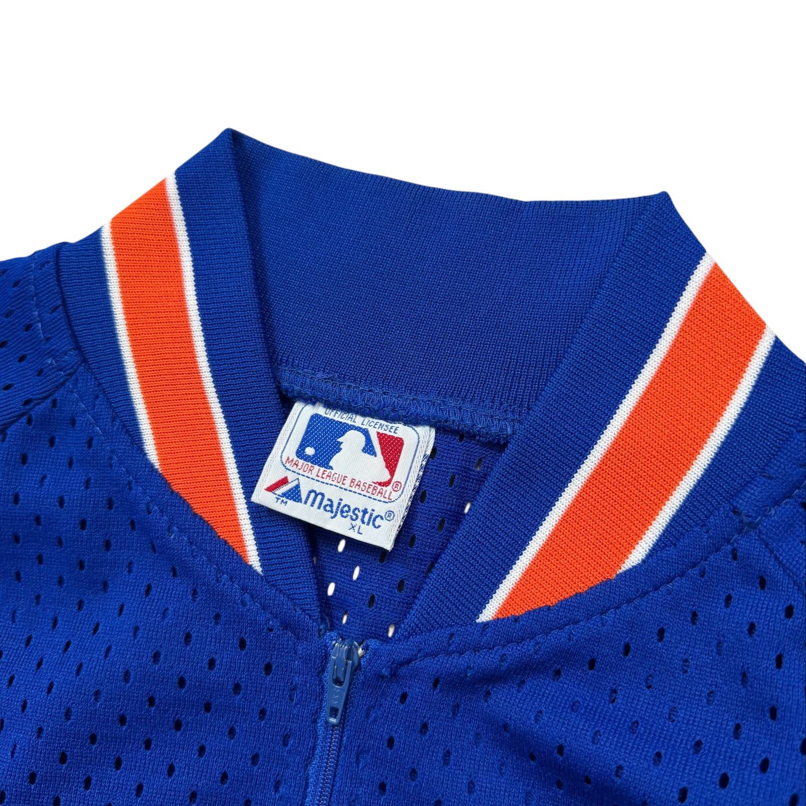 MLB VTG 80s 90s NEW YORK METS MAJESTIC BATTING PRACTICE JERSEY Size US XL / EU 56 / 4 - 6 Thumbnail
