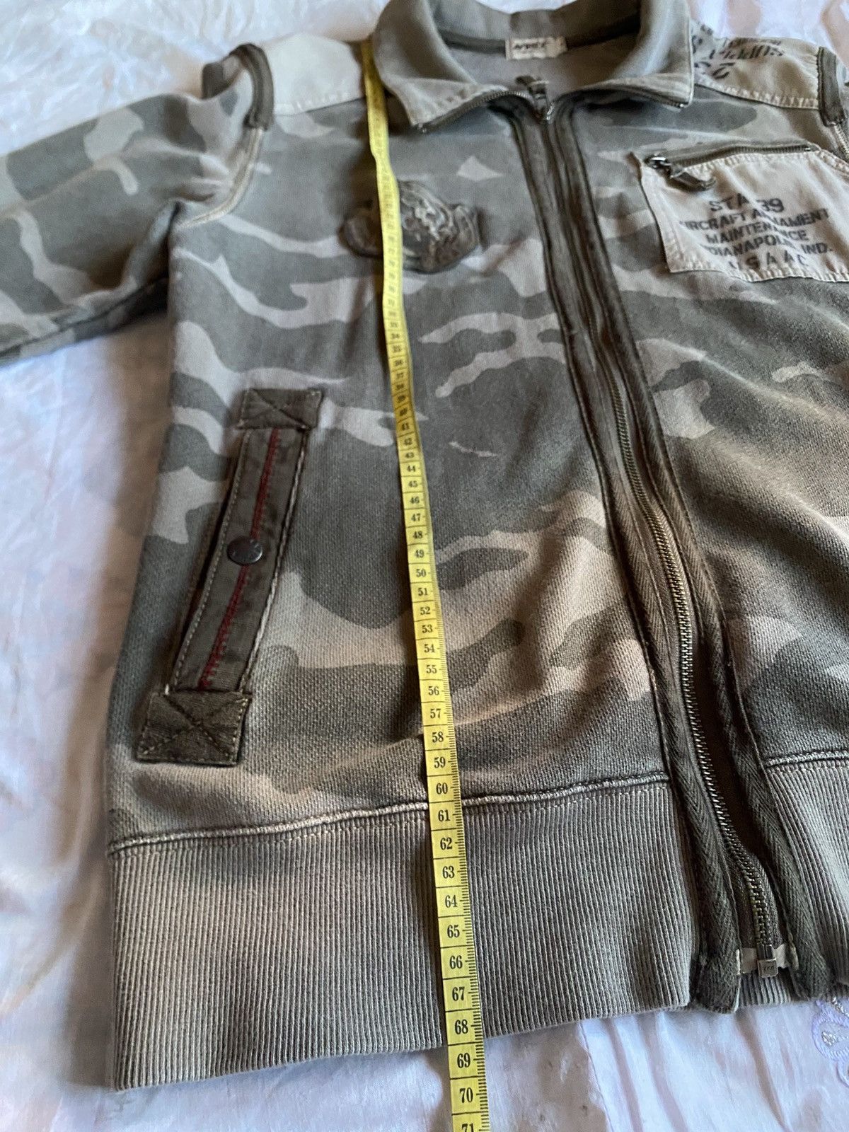 Avirex vintage camo military avirex indianapolis jacket Size US L / EU 52-54 / 3 - 12 Thumbnail