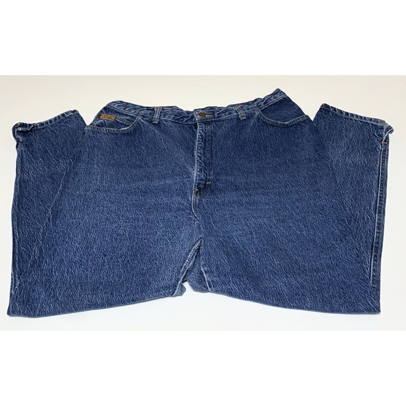 Vintage Gitano Womens High Waist Tapered Mom Jeans 22W 36x27 Medium Wash Denim Blue 27in Inseam Jeans Womens Mens? Size 25" / US 0 / IT 36 - 2 Thumbnail