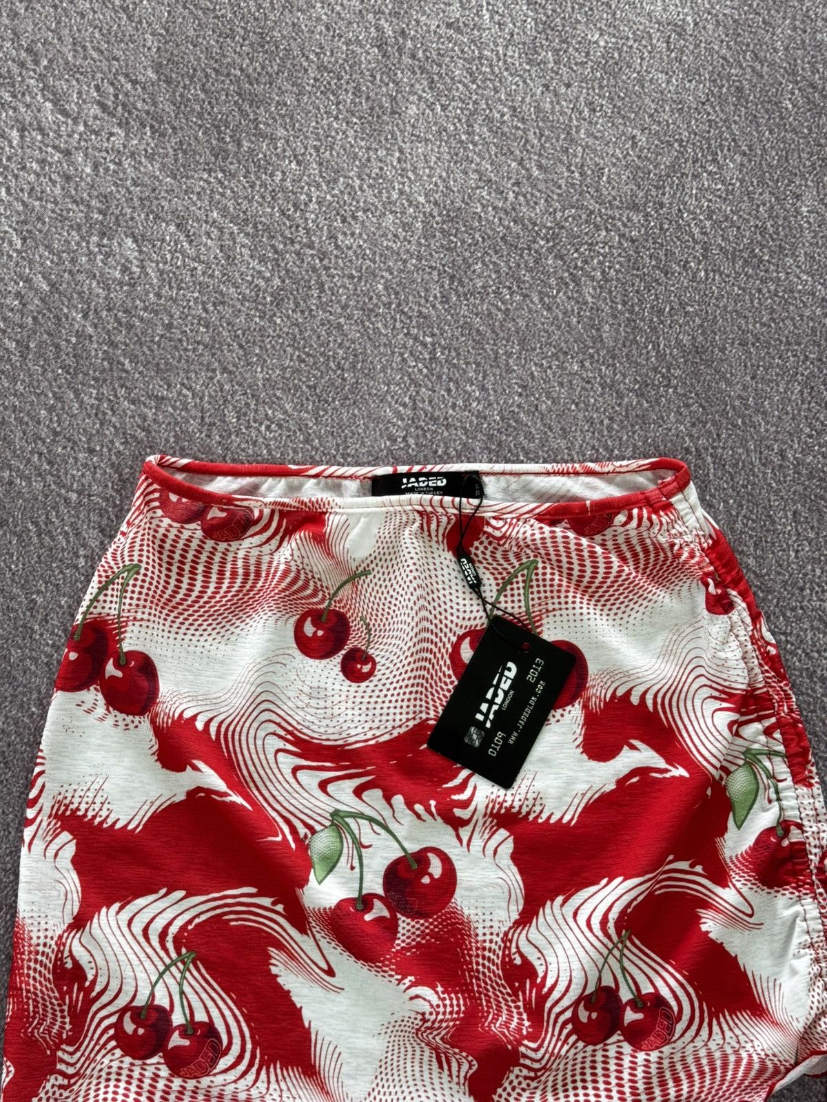 Jaded London Jaded London Y2K Cherry Dot Print Mini Skirt Size 32" / US 10 / IT 46 - 2 Thumbnail