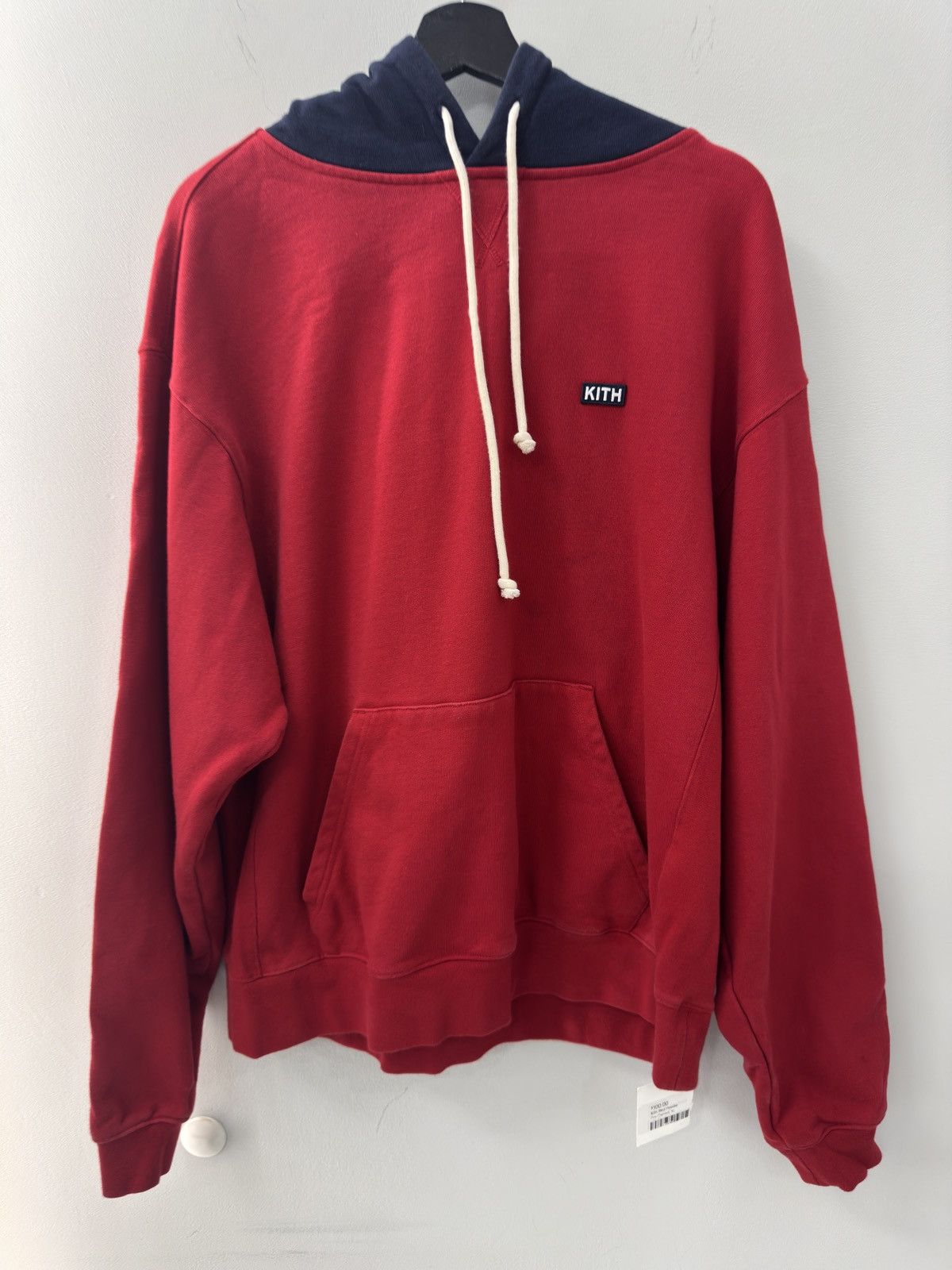 Kith Red and Blue Hoodie