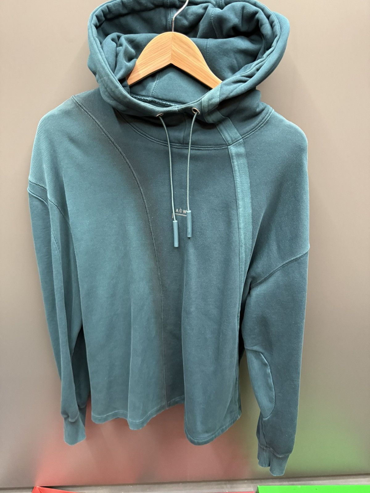 A-COLD-WALL* A Cold Wall Teal Tech Hoodie - Medium Size US M / EU 48-50 / 2 - 1 Thumbnail