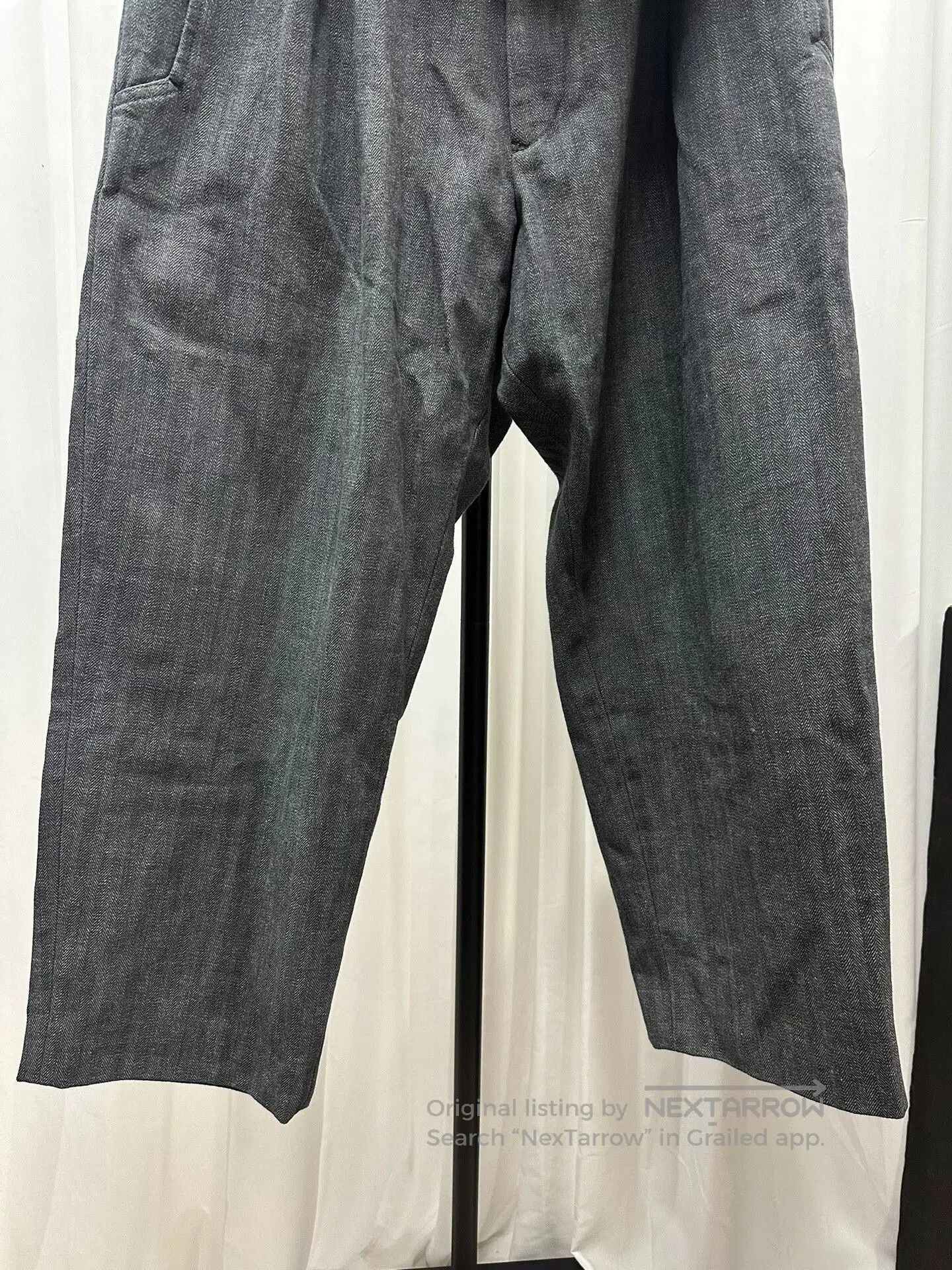 Yohji Yamamoto Yohji Yamamoto Striped Dress Trousers 2011. Size US 30 / EU 46 - 6 Thumbnail