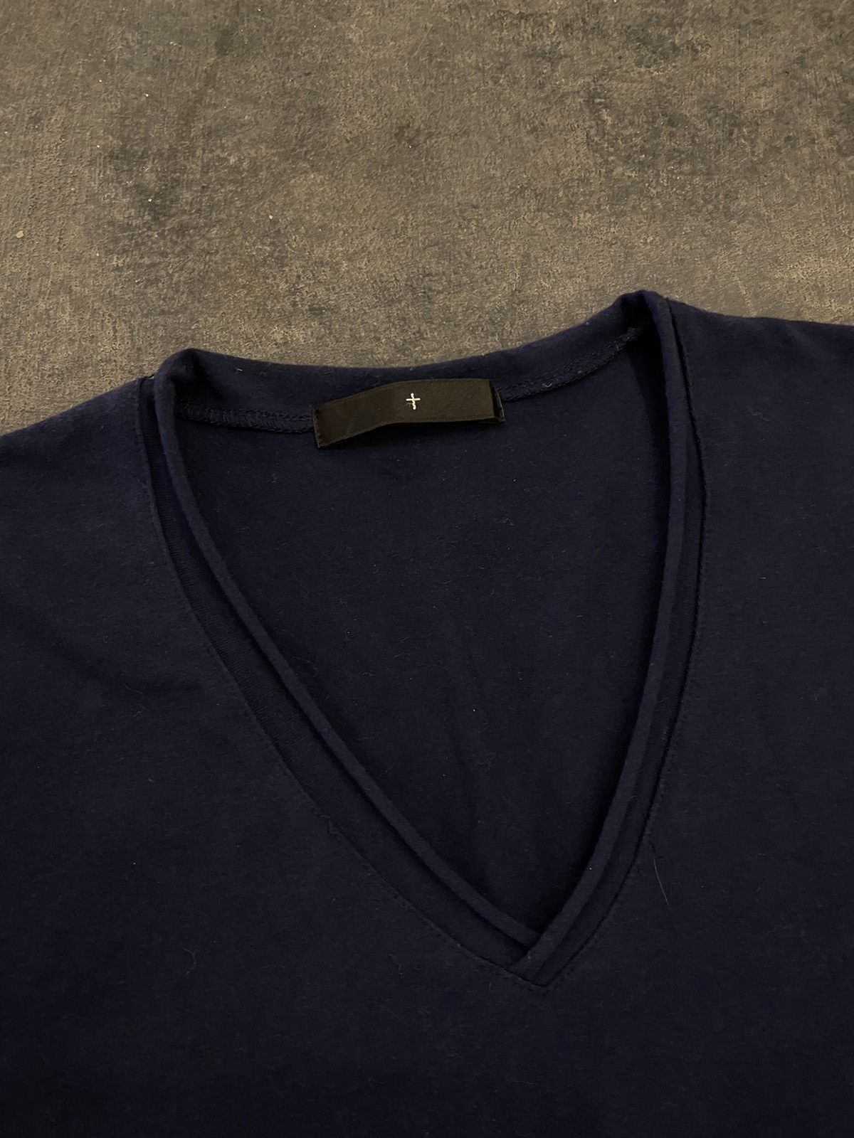 If Six Was Nine × Japanese Brand × Le Grande Bleu (L.G.B.) Y2k L.g.b style punk vneck long sleeve Size US S / EU 44-46 / 1 - 2 Thumbnail