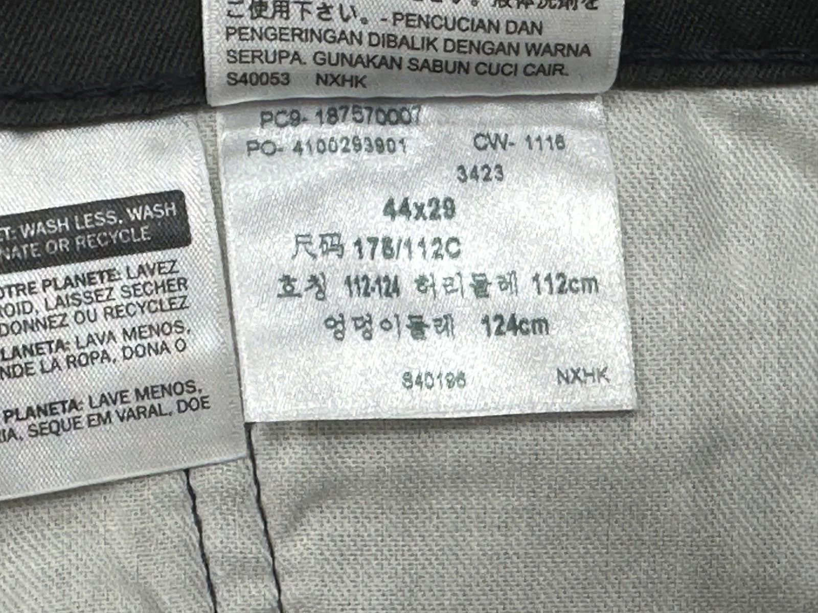 Levi's Levis 541 Straight Leg Cotton Denim Chinos Green Mens 44/29 Size US 42 / EU 58 - 9 Thumbnail
