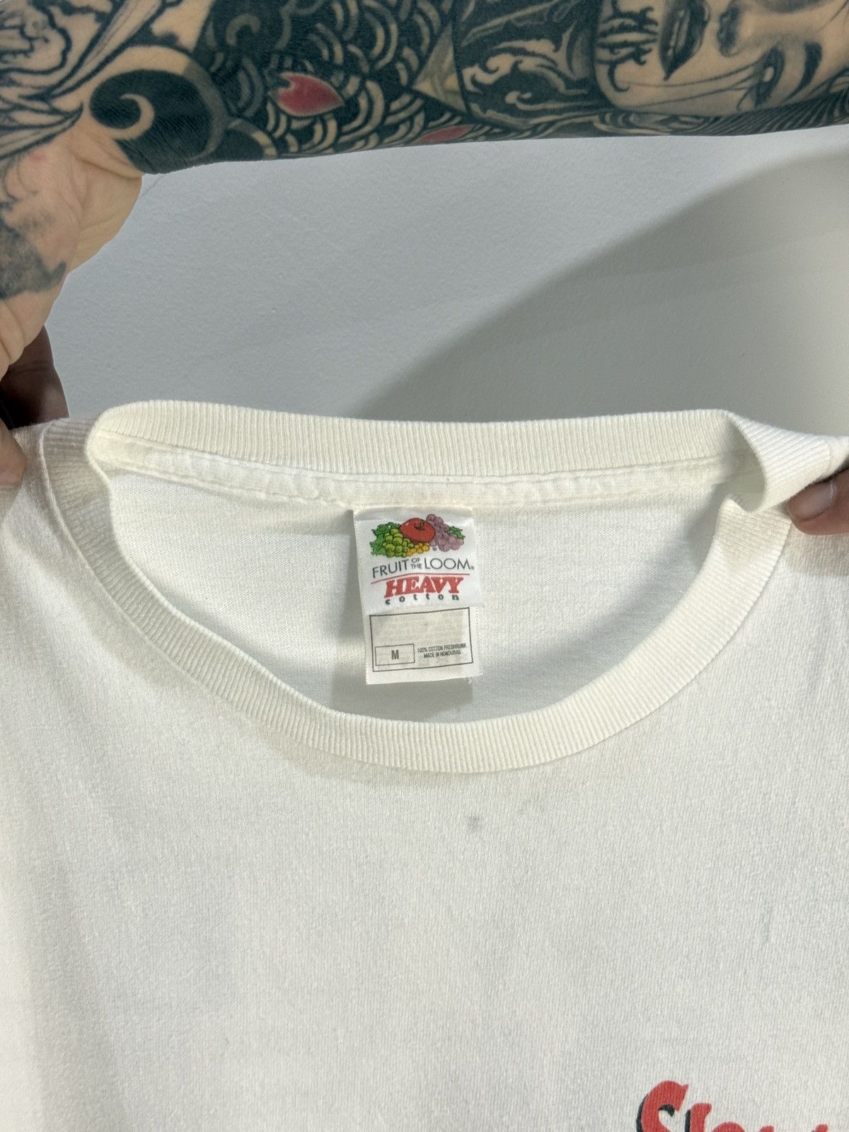 Vintage Vintage 2000’ Slammed Smoke Bong Tshirt Size US M / EU 48-50 / 2 - 6 Thumbnail