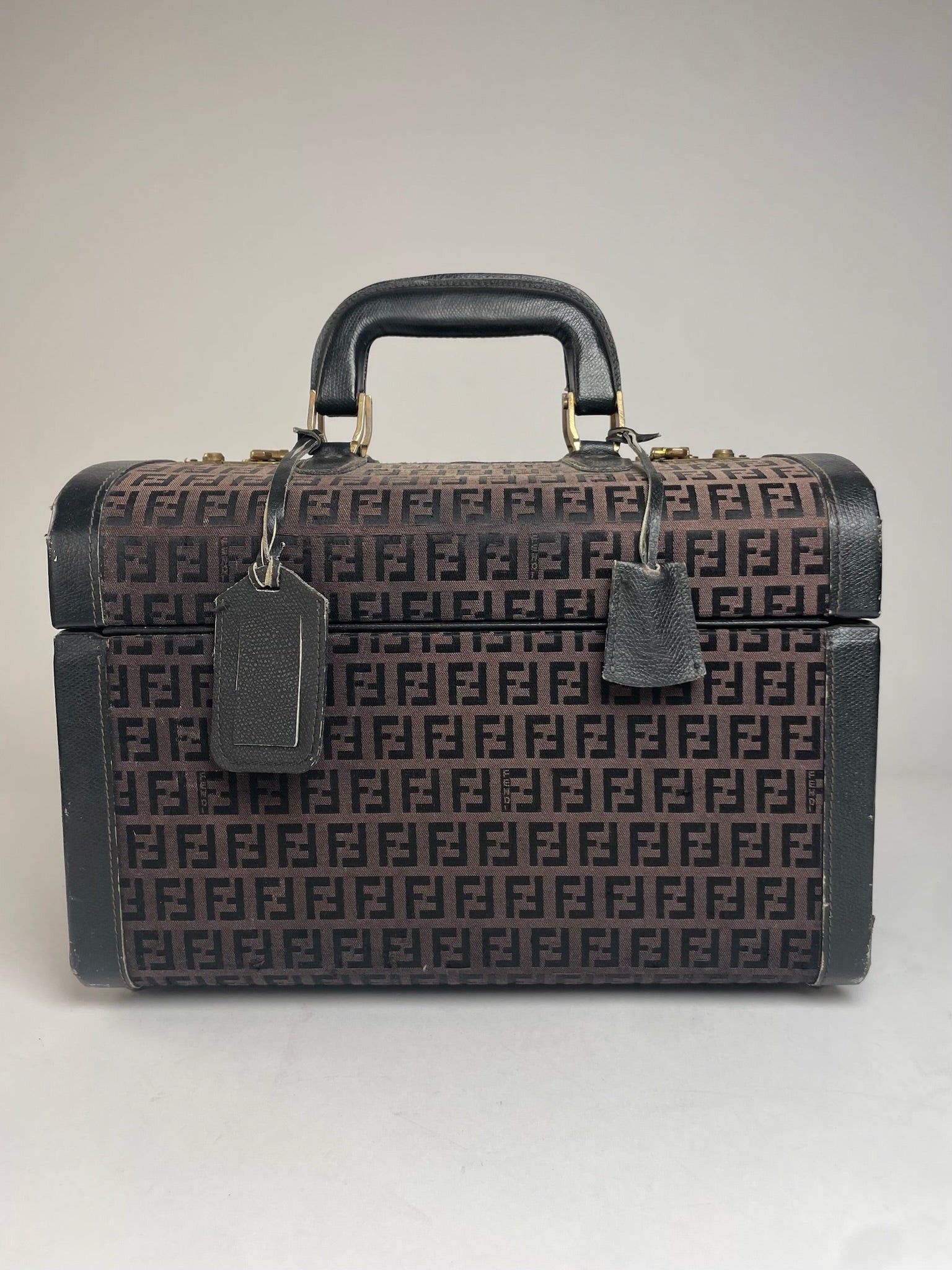 Fendi Vintage Roma Travel Case FF Monogram Brown Size ONE SIZE - 1 Thumbnail