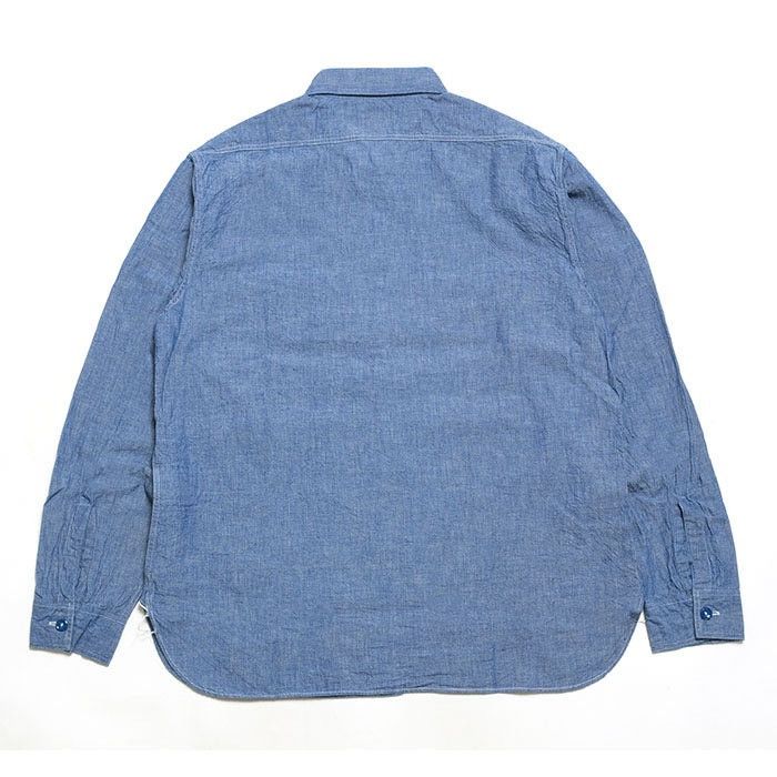 Buzz Rickson's Buzz Rickson's Blue Chambray Work Shirt Size US M / EU 48-50 / 2 - 2 Thumbnail