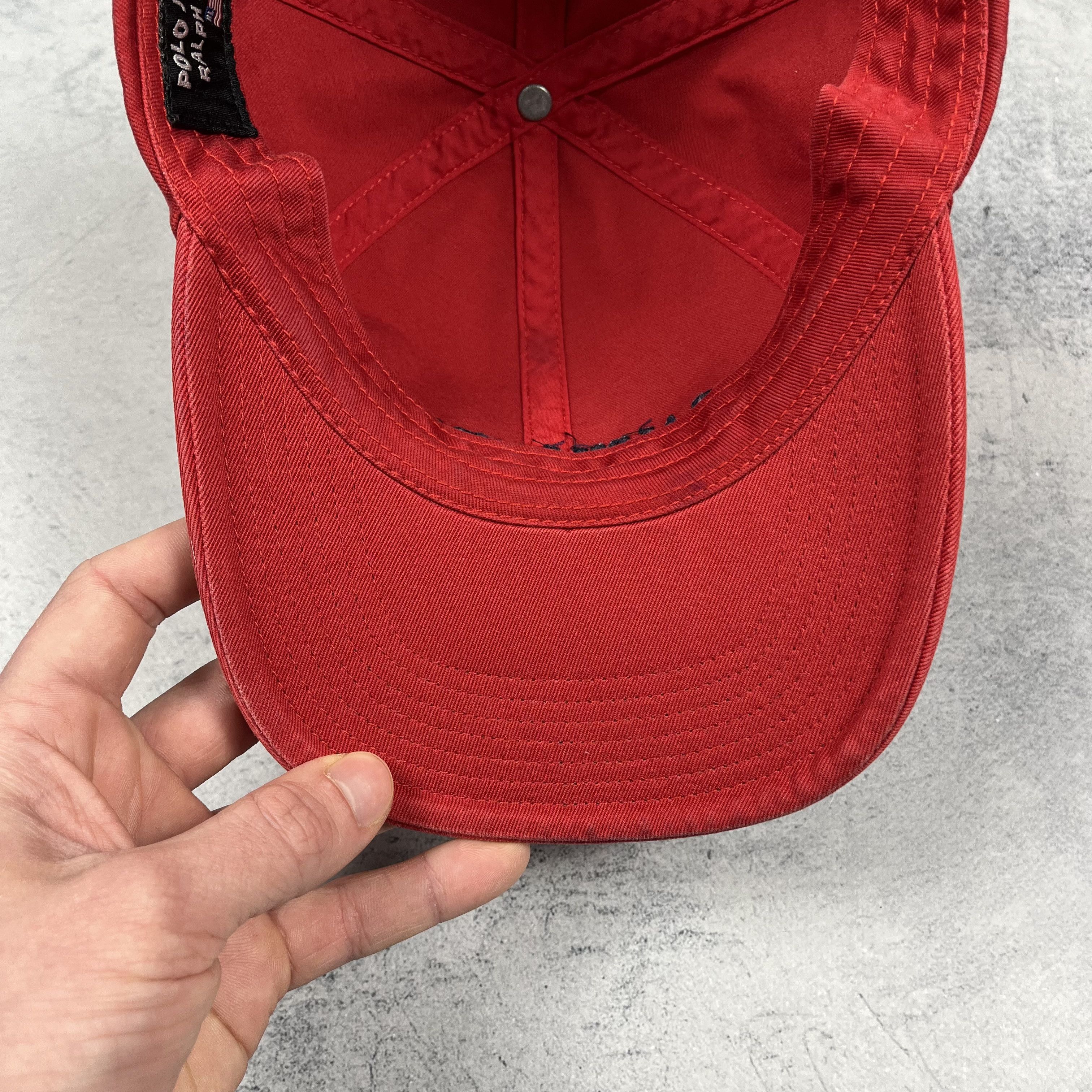 Polo Ralph Lauren Vintage Ralph Lauren Big Logo Baseball Cap 90’s Size ONE SIZE - 15 Thumbnail