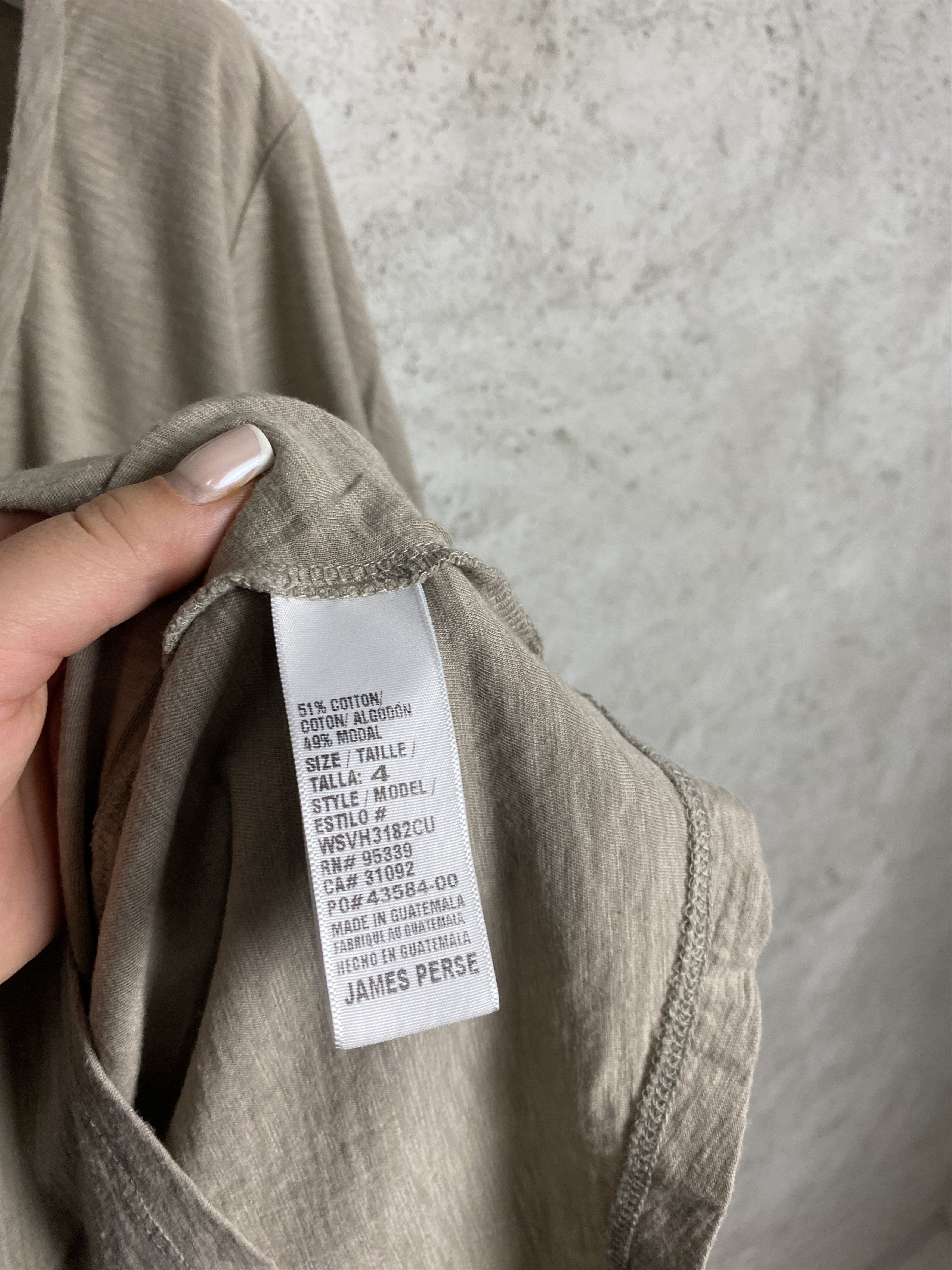 James Perse James Perse cotton modal casual t-shirt tee Size US XL / EU 56 / 4 - 4 Thumbnail