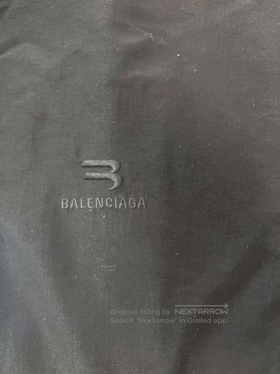 Balenciaga Balenciaga Black Zip Stand. Size US XL / EU 56 / 4 - 3 Thumbnail