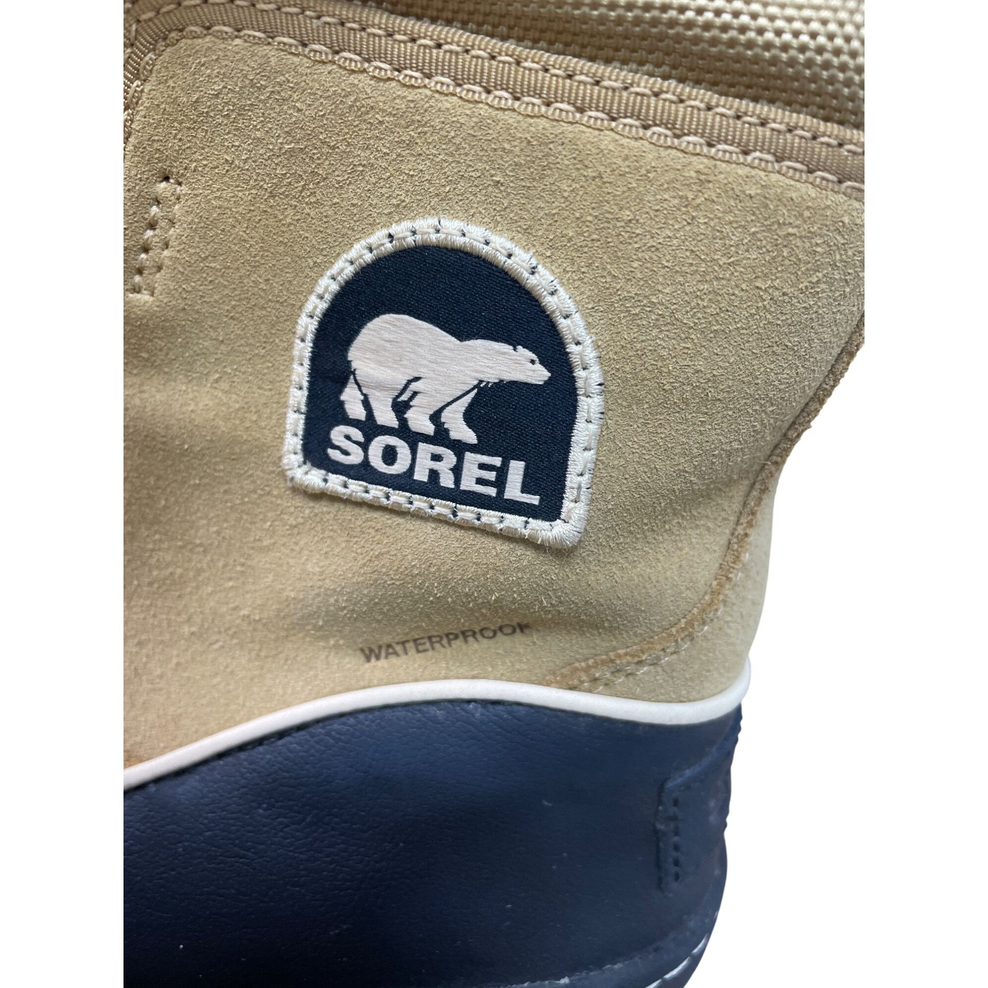 SOREL Sorel Womens brown black leather Faux Fur Waterproof Winter Size US 7.5 / IT 37.5 - 4 Thumbnail