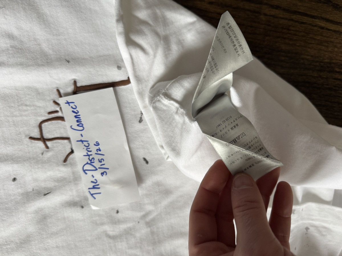 Dior × Travis Scott Oversized White T-Shirt Dior x Travis Scott Size US XXL / EU 58 / 5 - 14 Thumbnail