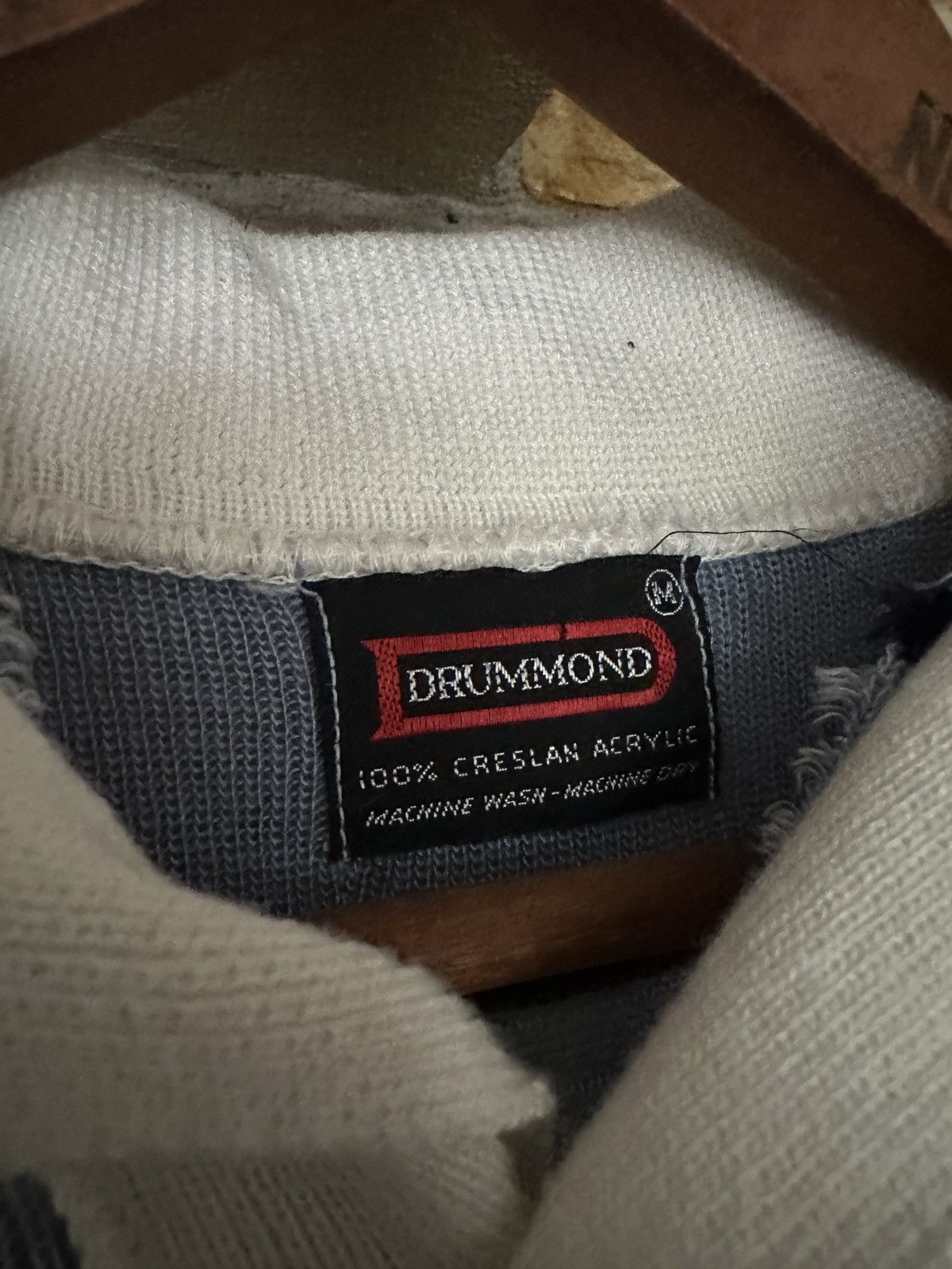 Japanese Brand Vintage 70s Drummond Striped Knit Polo Shirt Size US M / EU 48-50 / 2 - 3 Thumbnail