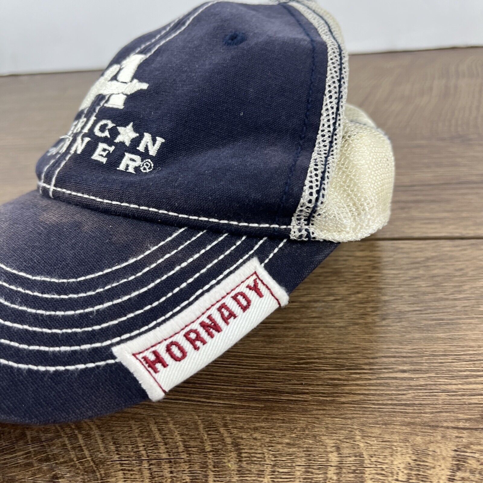 Other American Gunner Hat Blue Hat Adjustable Adult Size Hat Cap Size ONE SIZE - 6 Thumbnail