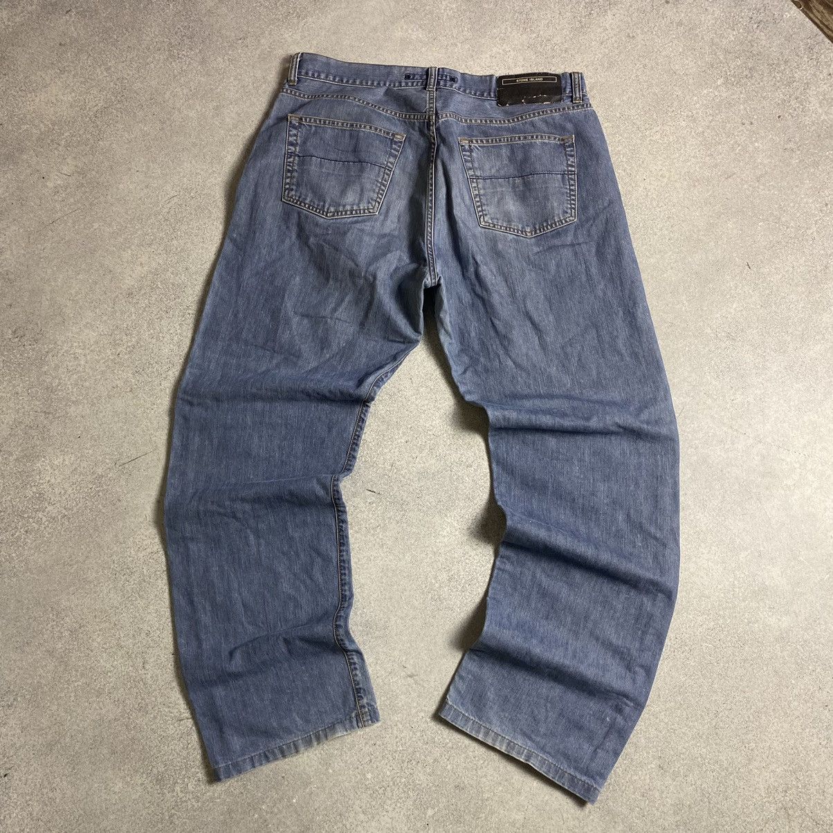 Stone Island Vintage Stone Island Jeans Denim Pants Rare Size US 38 / EU 54 - 2 Thumbnail
