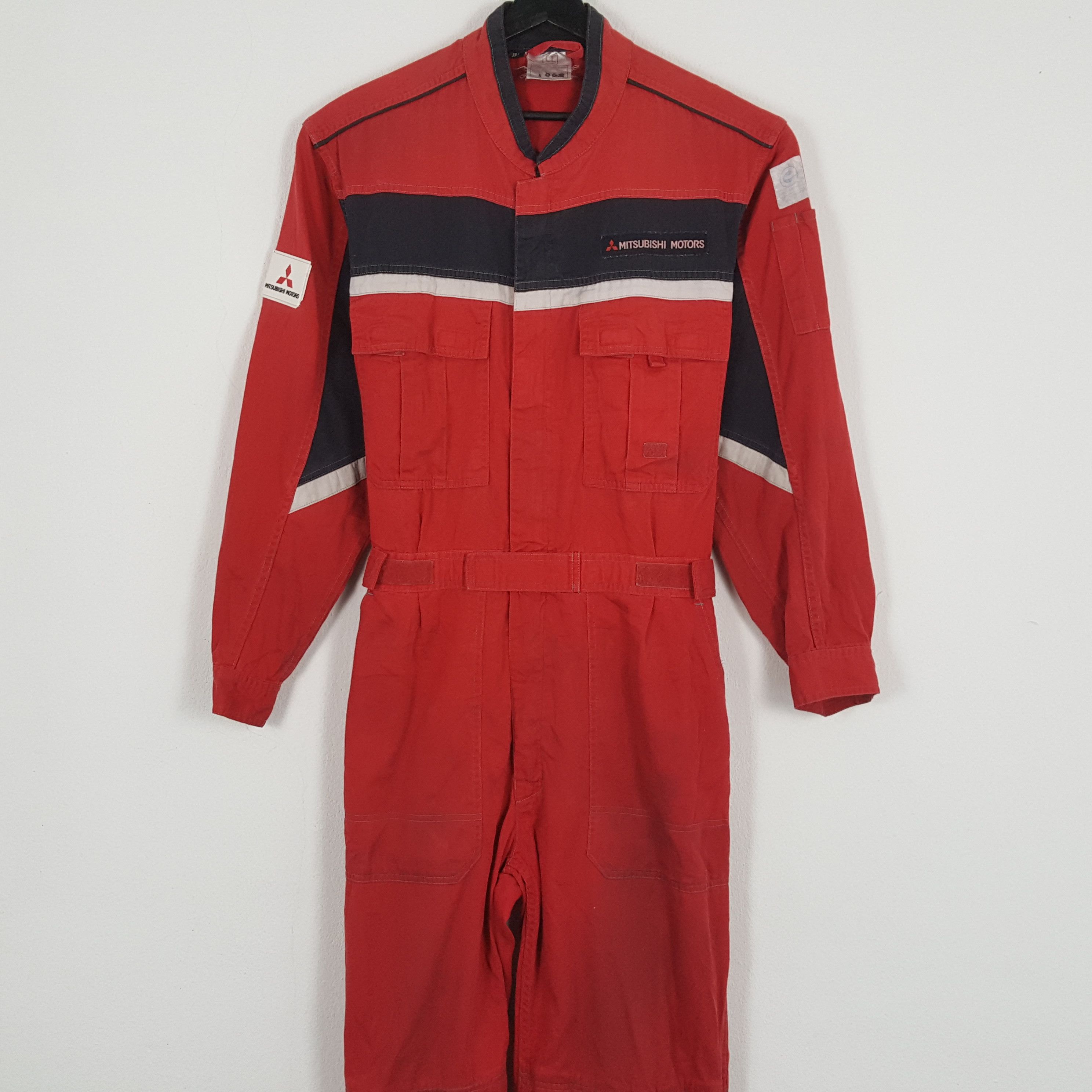 Vintage MITSUBISHI RALLI ART Japanese Motorsports Coverall Jacket Size US M / EU 48-50 / 2 - 5 Thumbnail