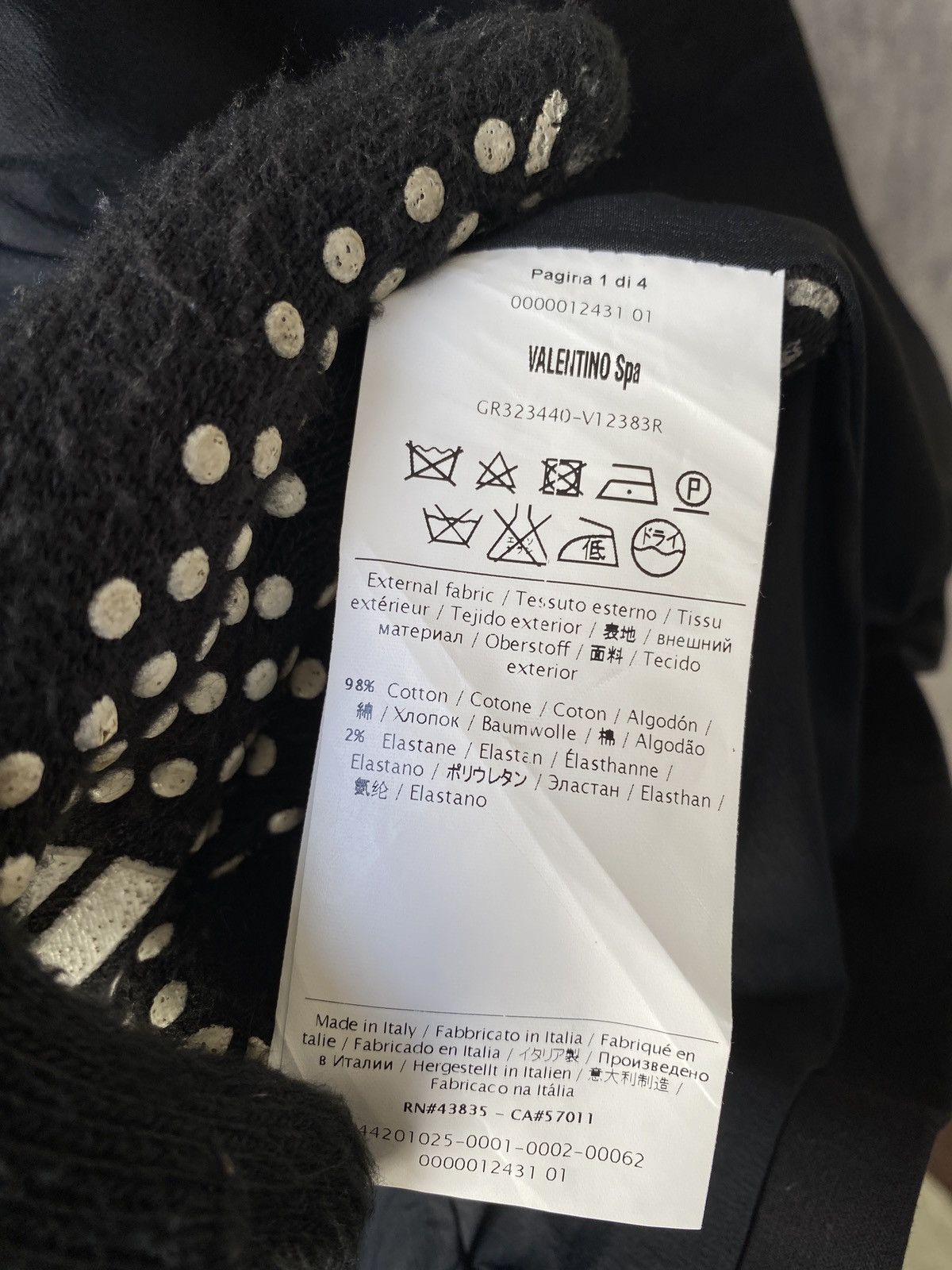 RED Valentino RED Valentino Black Coat Size S / US 4 / IT 40 - 11 Thumbnail