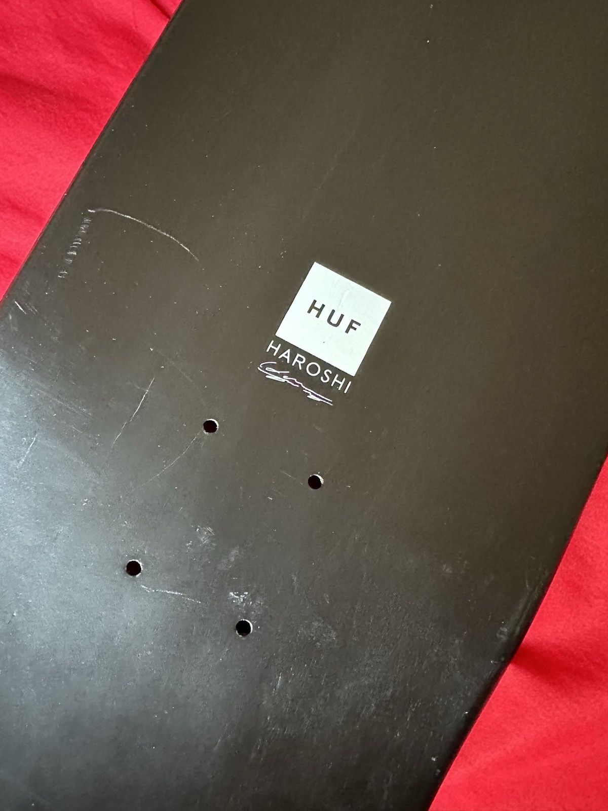 Huf HUF x Haroshi 2015 (edition of 400) Deck Size ONE SIZE - 2 Thumbnail