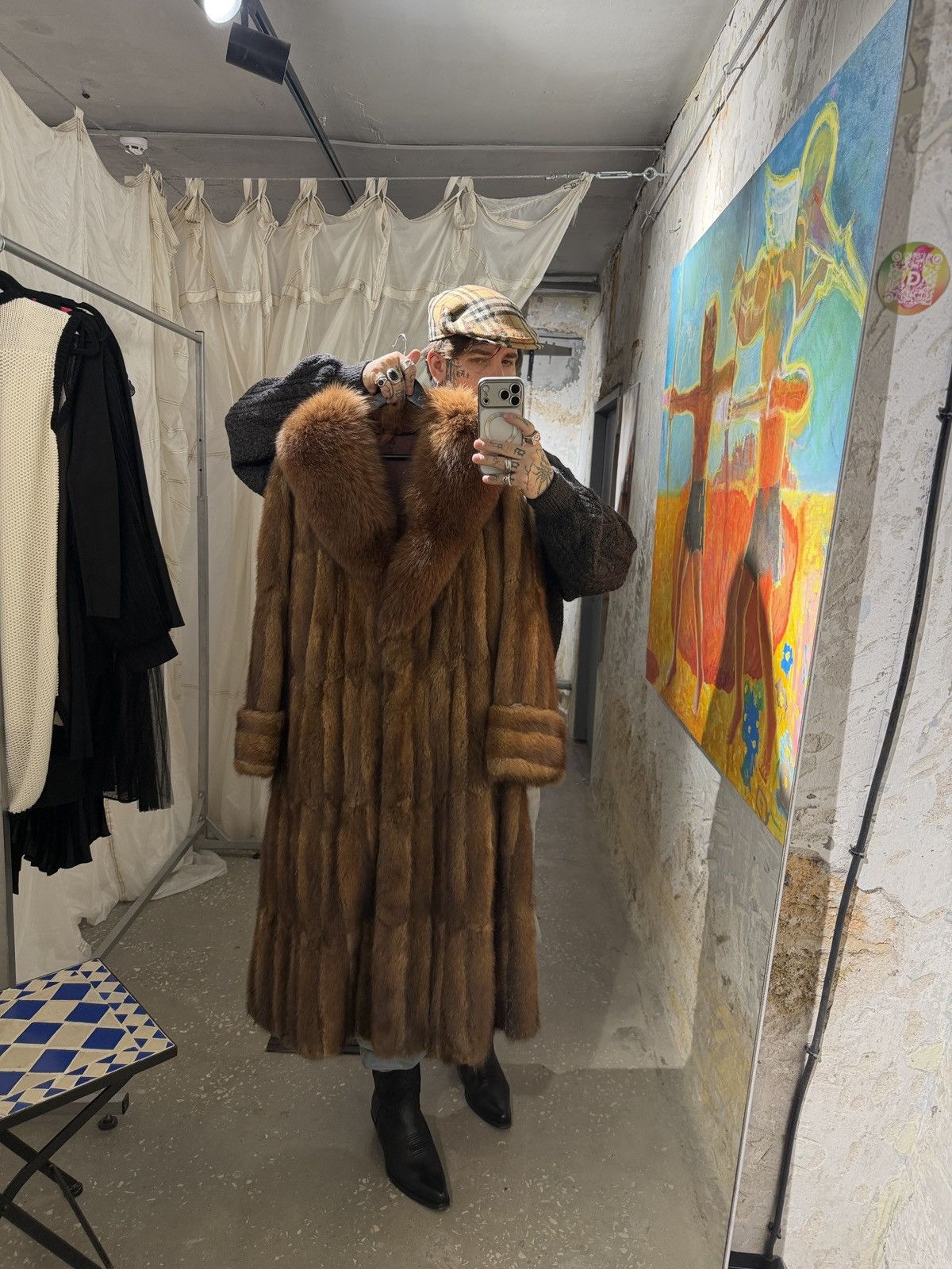 Vintage vintage luxury fur coat Size M / US 6-8 / IT 42-44 - 4 Thumbnail