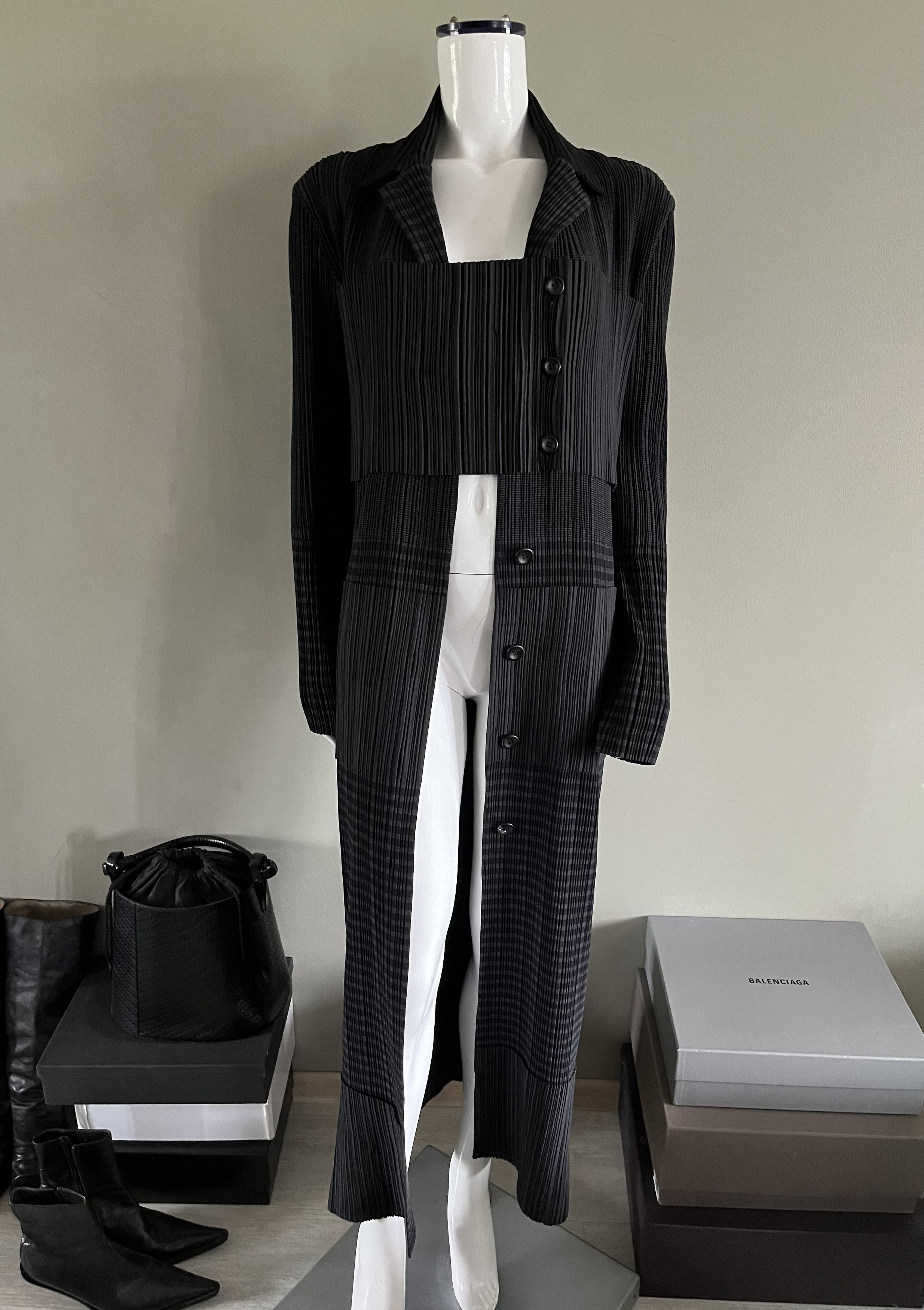 Issey Miyake Issey Miyake Coat Rare Mainline Size L / US 10 / IT 46 - 1 Thumbnail