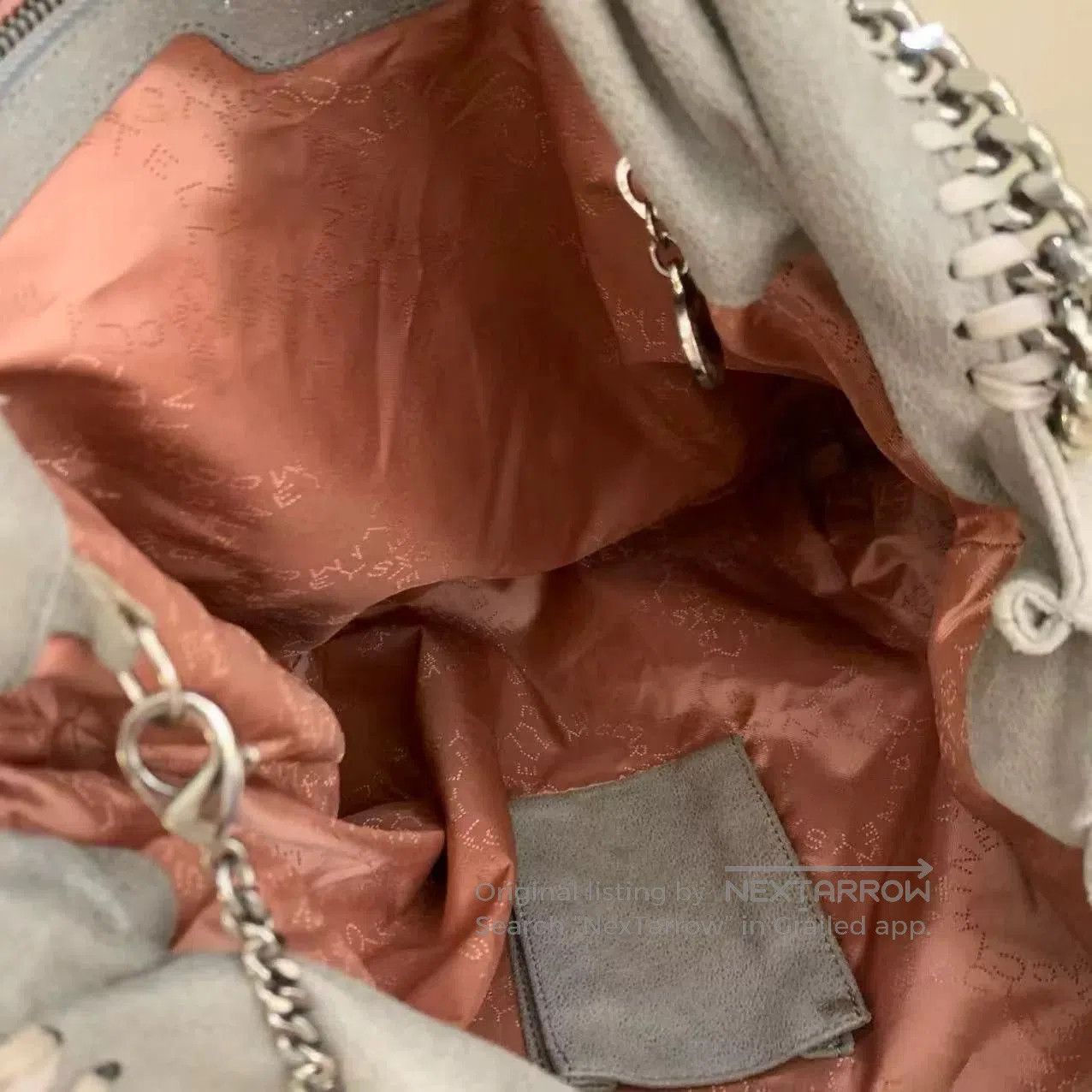 Stella McCartney Stella McCartney Gray Chain Shoulder Bag. Size ONE SIZE - 2 Thumbnail