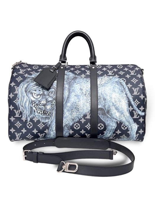 Louis Vuitton Louis Vuitton Chapman Brothers Keepall 55 Travel Bag