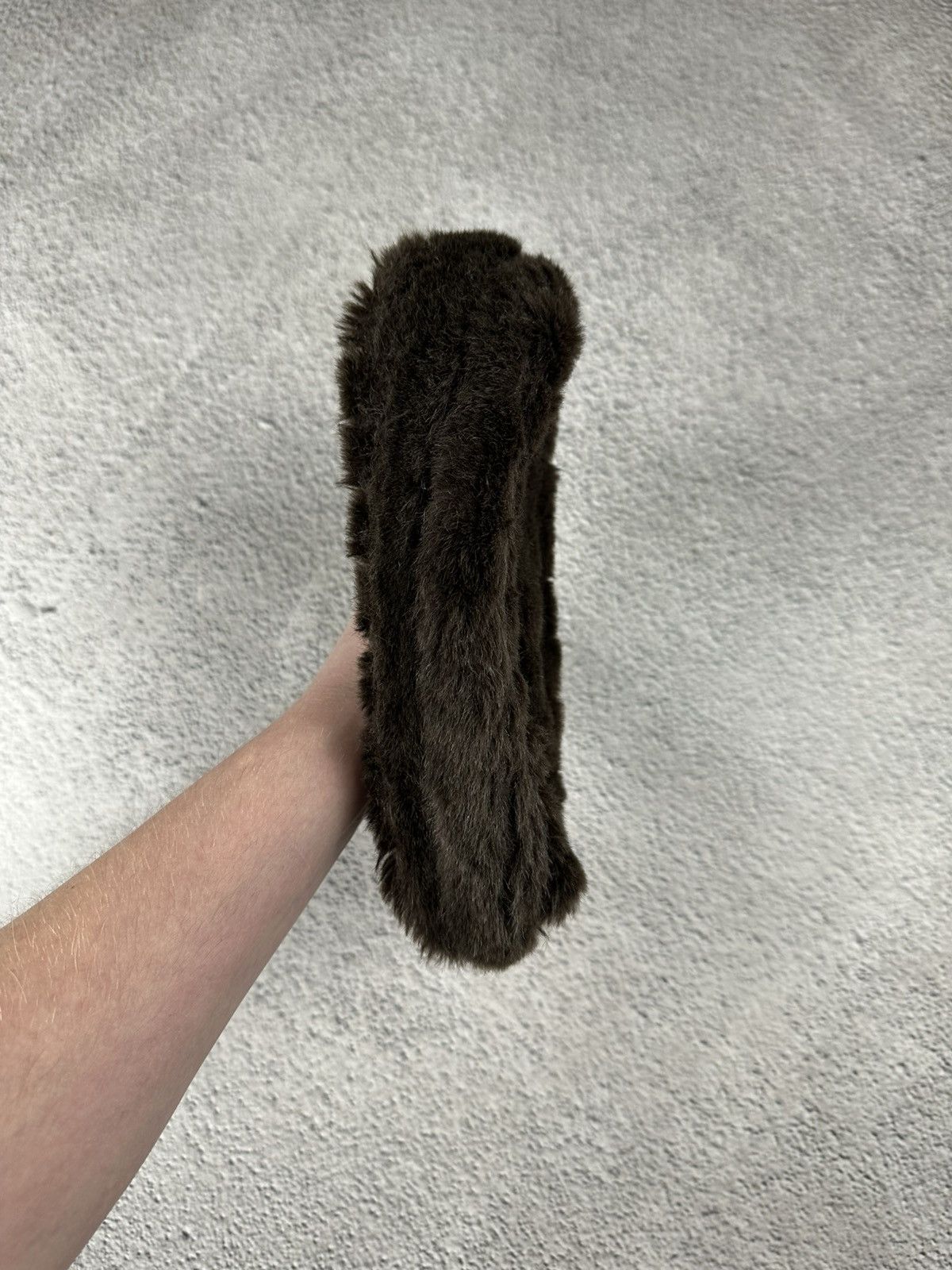 Japanese Brand Crazy Fur Fuzzy Bag Faux Mini Luxury Opium Y2K Size ONE SIZE - 5 Thumbnail
