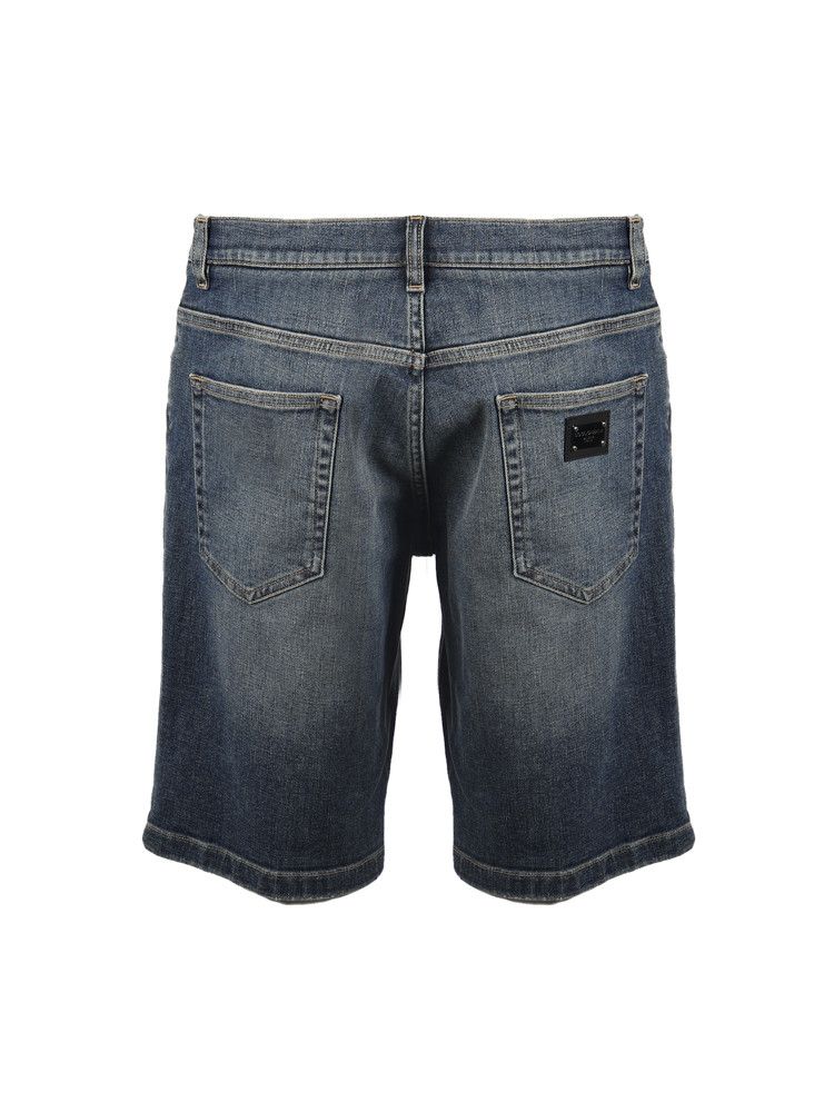 Dolce & Gabbana o1y0125 Denim Short in Blue Size US 30 / EU 46 - 2 Thumbnail